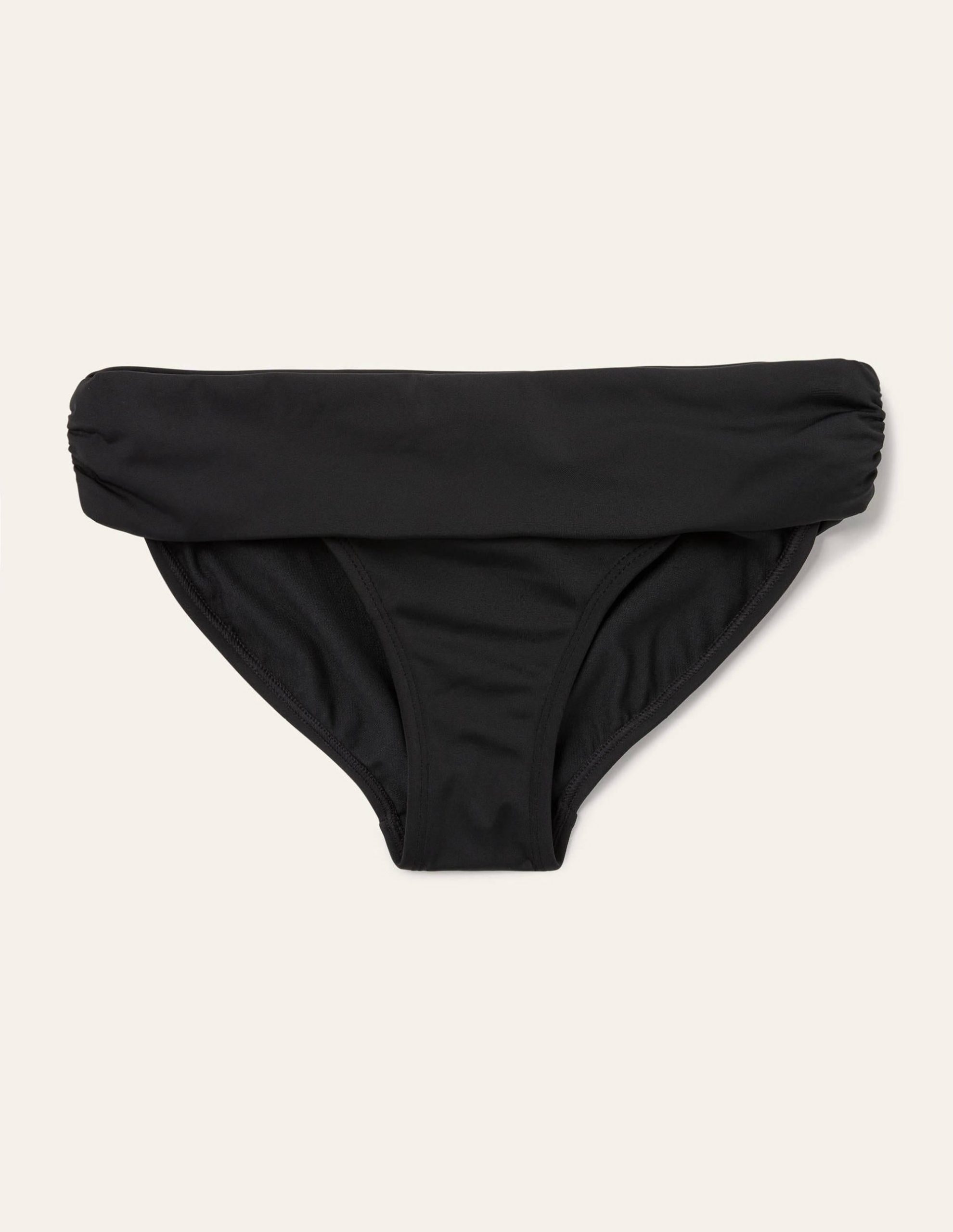 Classic Fold Bikini Bottoms-Black - Image 7