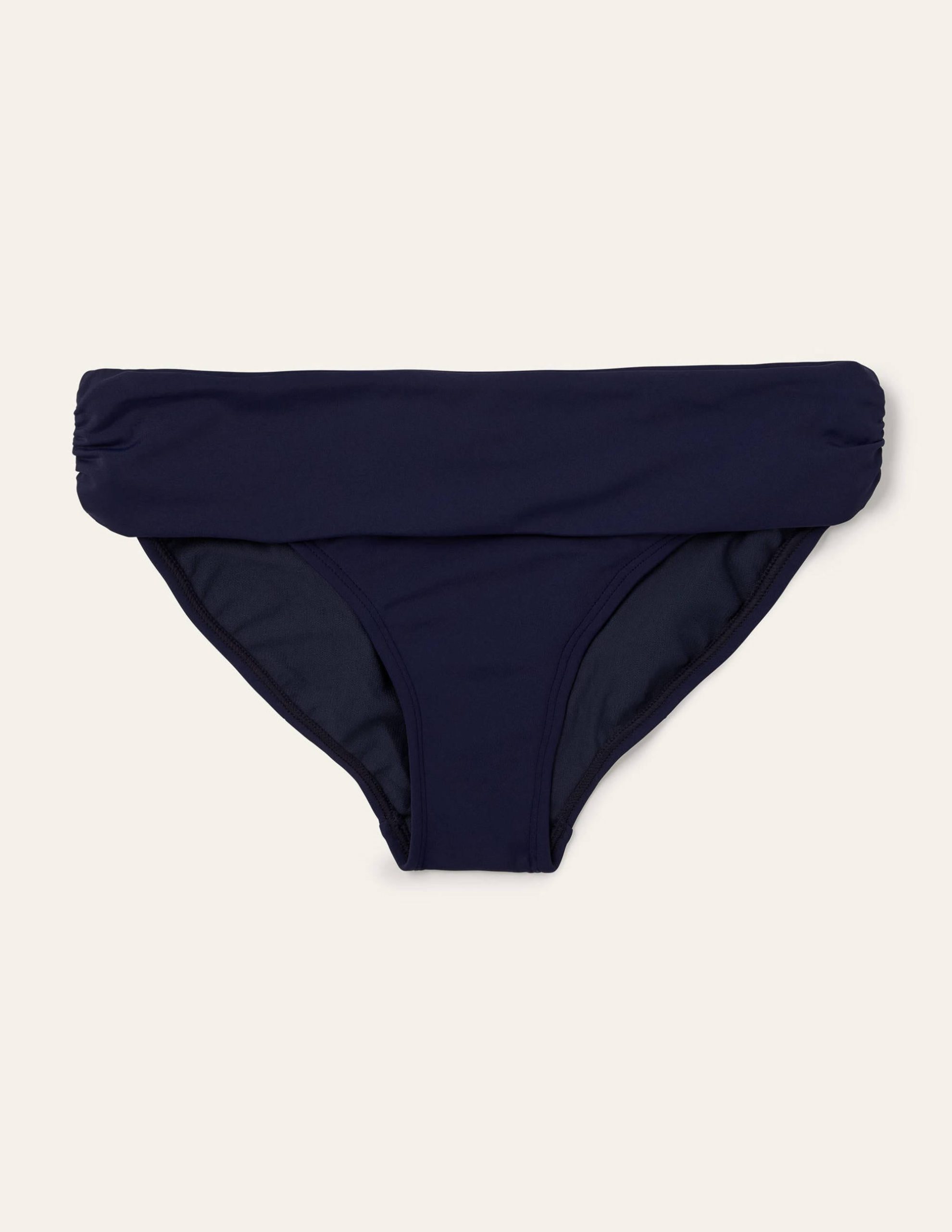 Classic Fold Bikini Bottoms-French Navy - Image 6
