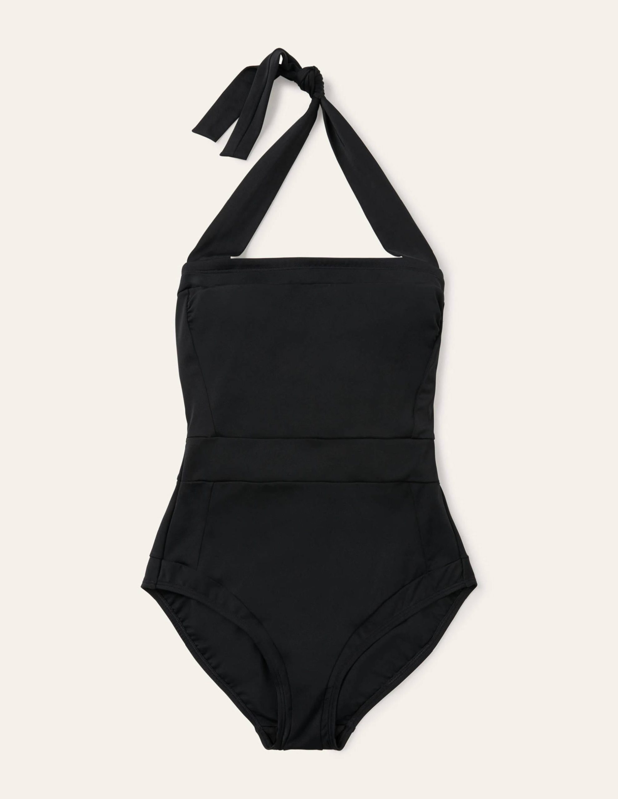 Santorini Halterneck Swimsuit-Black - Image 7