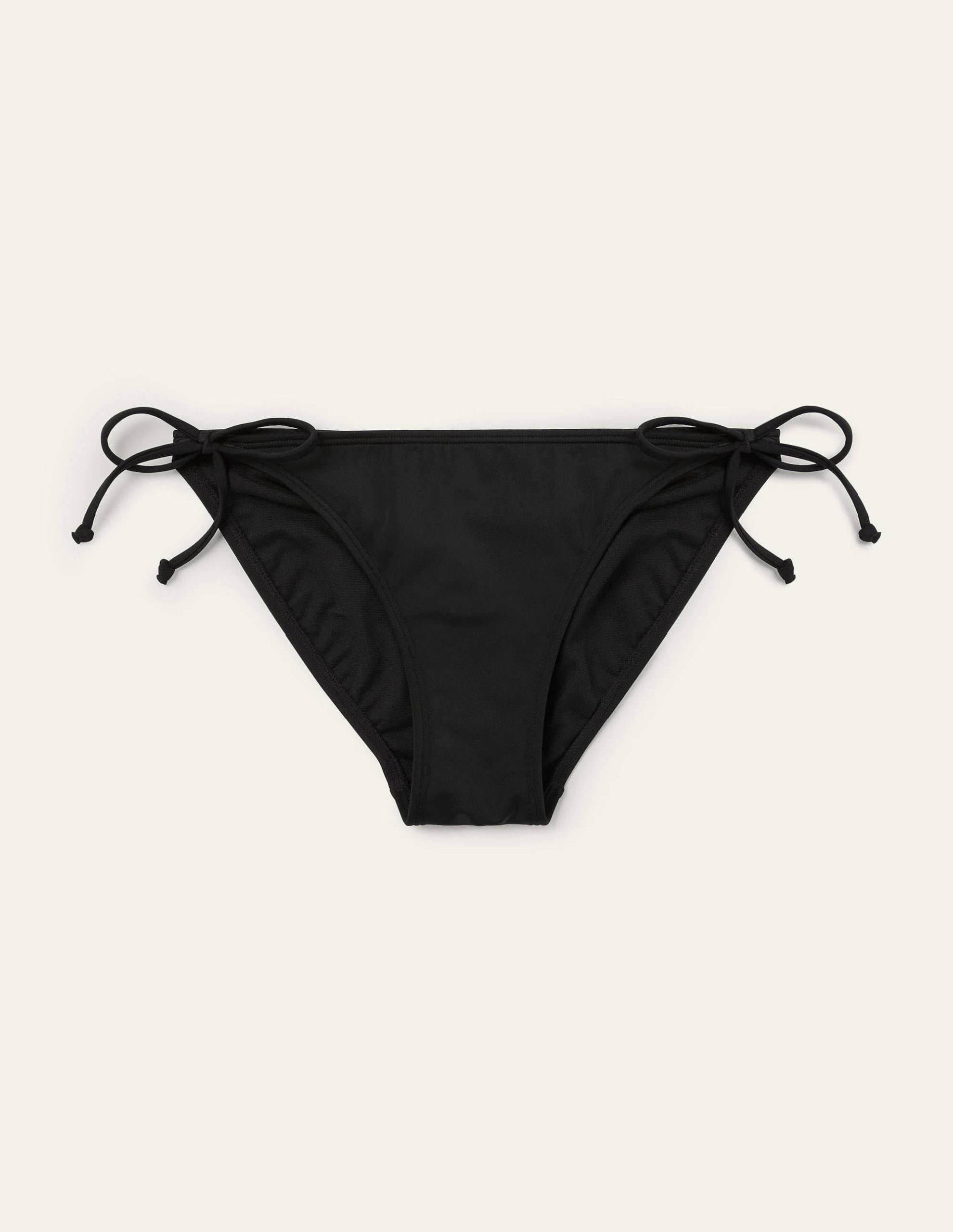 Symi String Bikini Bottoms-Black - Image 5