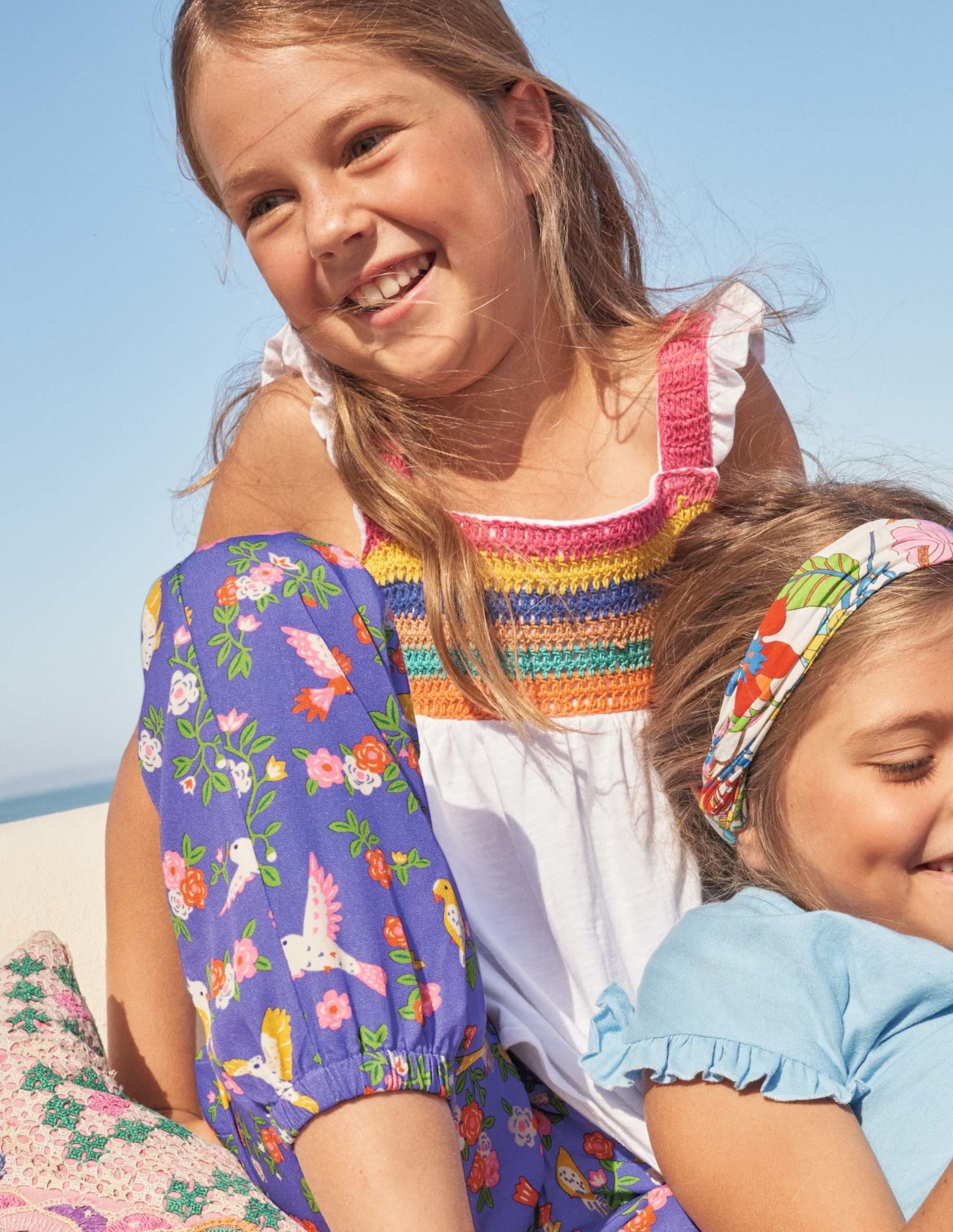 Crochet Tank Top-White - Image 2