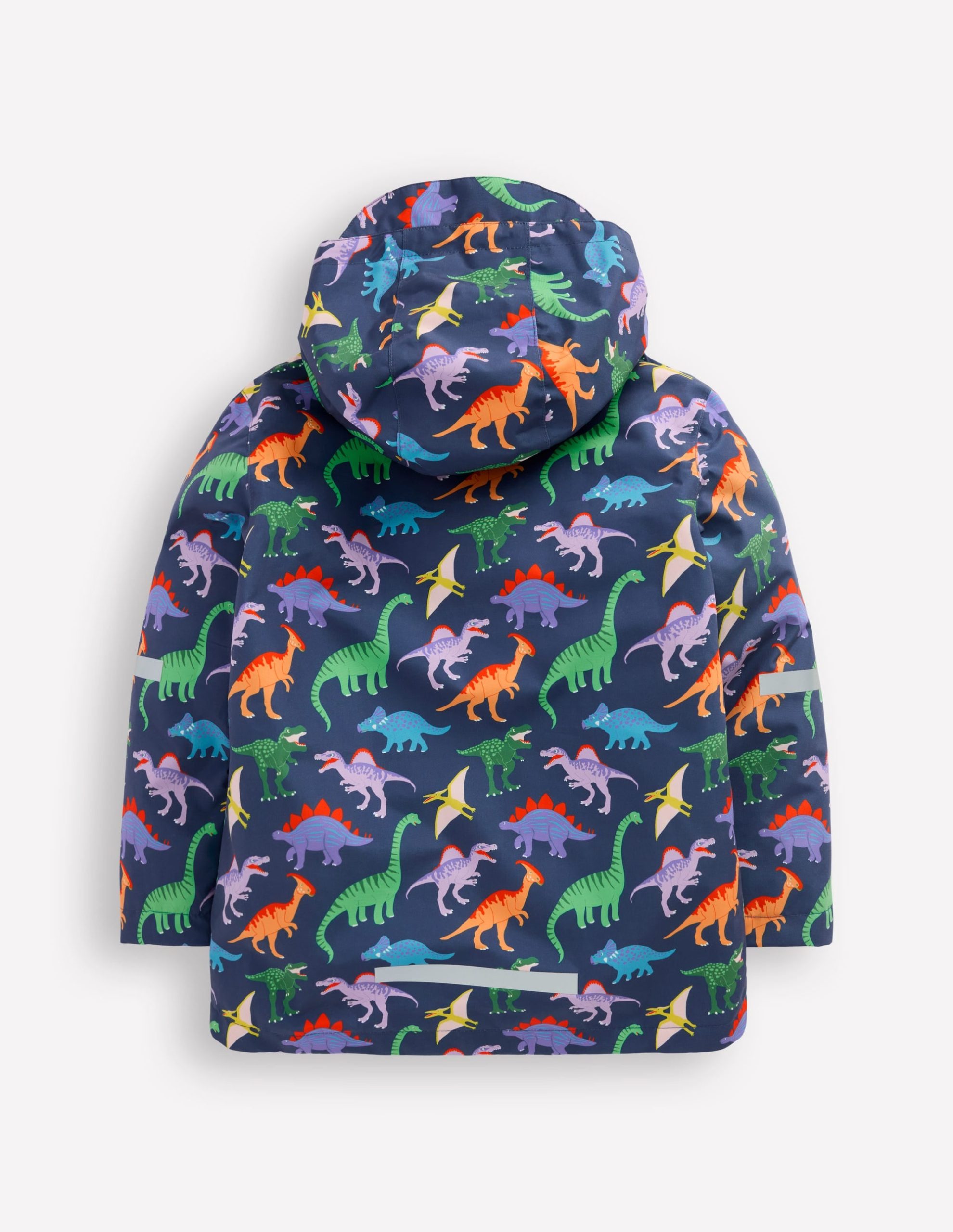 Waterproof Fisherman's Jacket-Robot Blue Dinos - Image 3