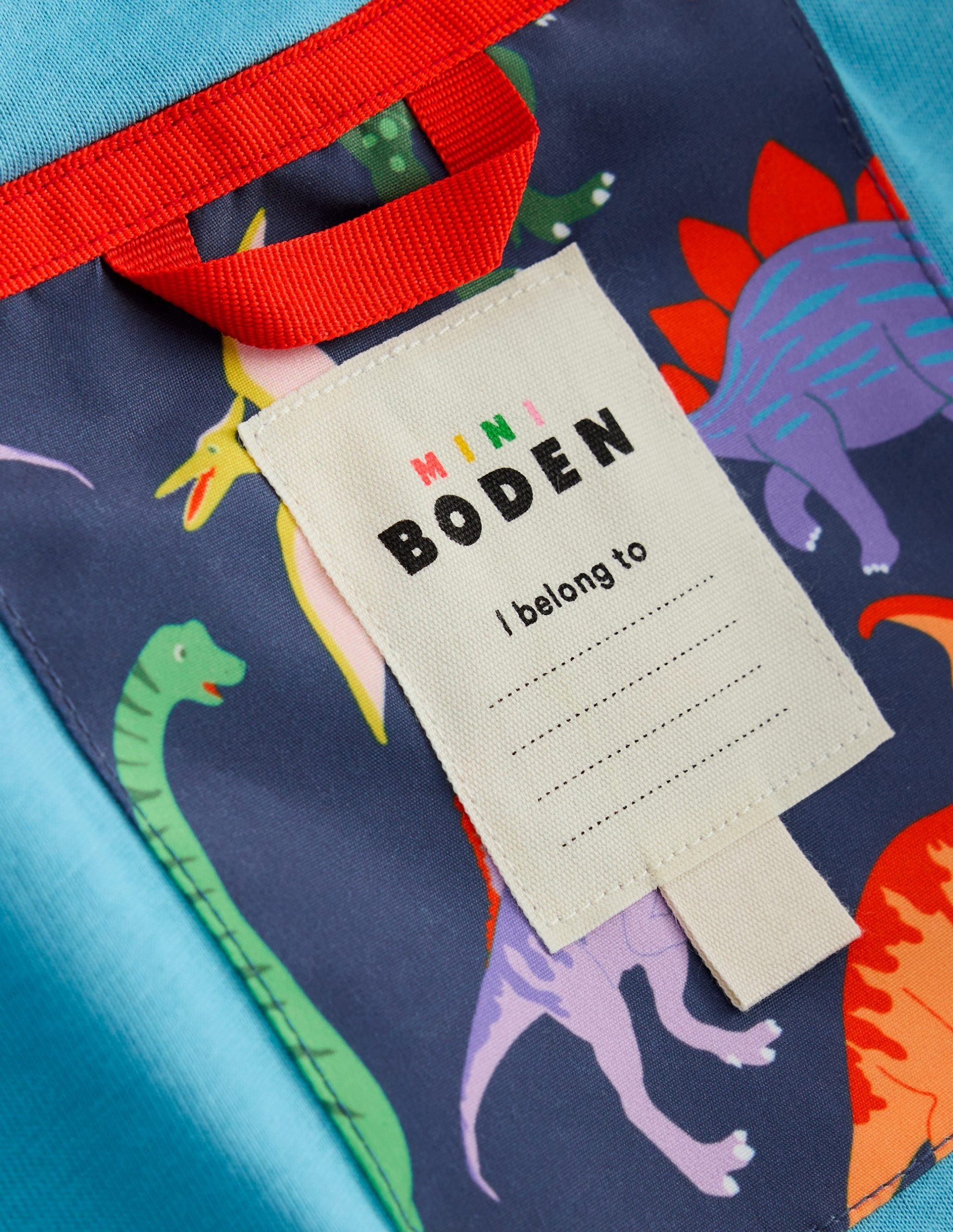 Waterproof Fisherman's Jacket-Robot Blue Dinos - Image 5