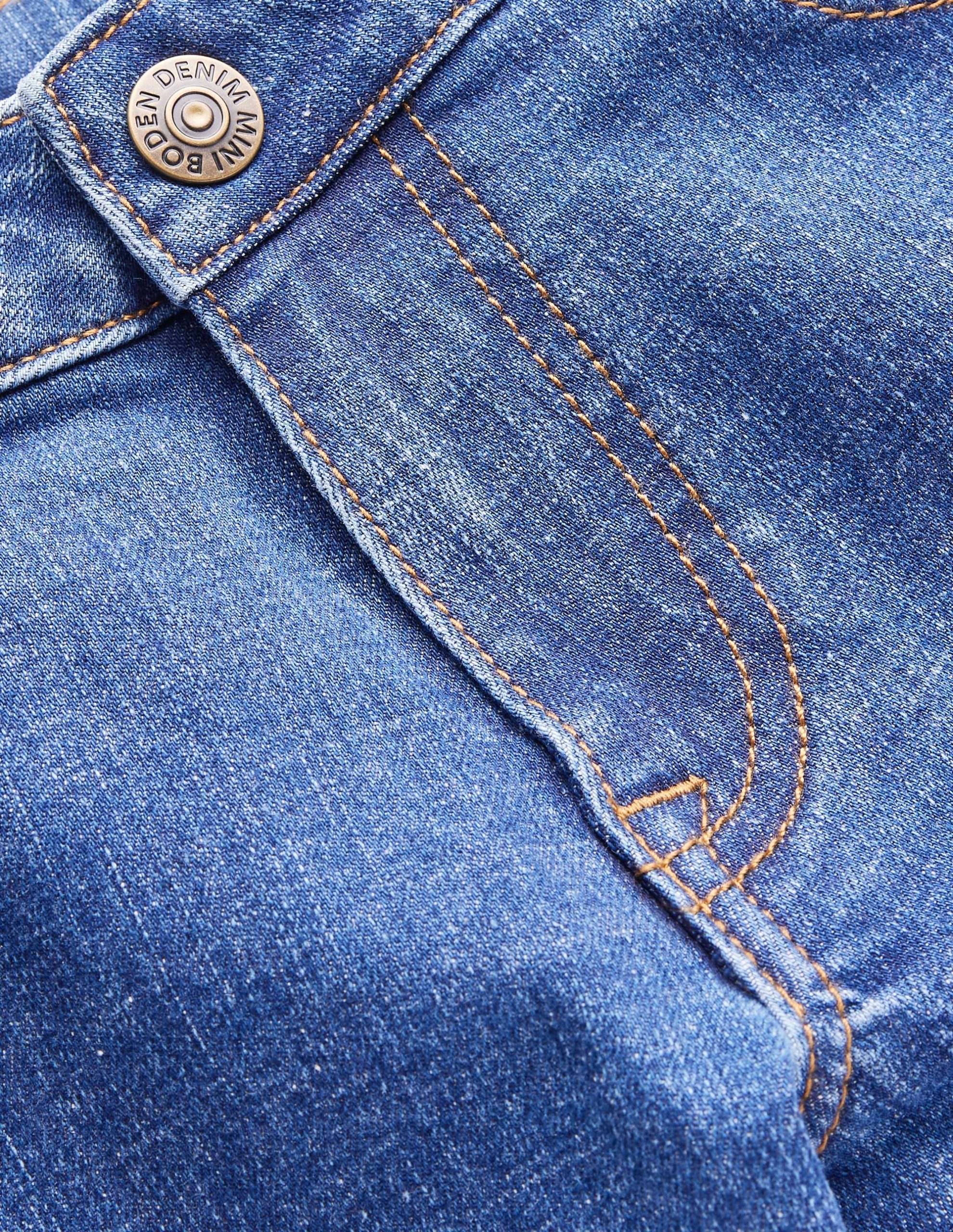 Wide Leg Pants-Mid Vintage Blue - Image 4