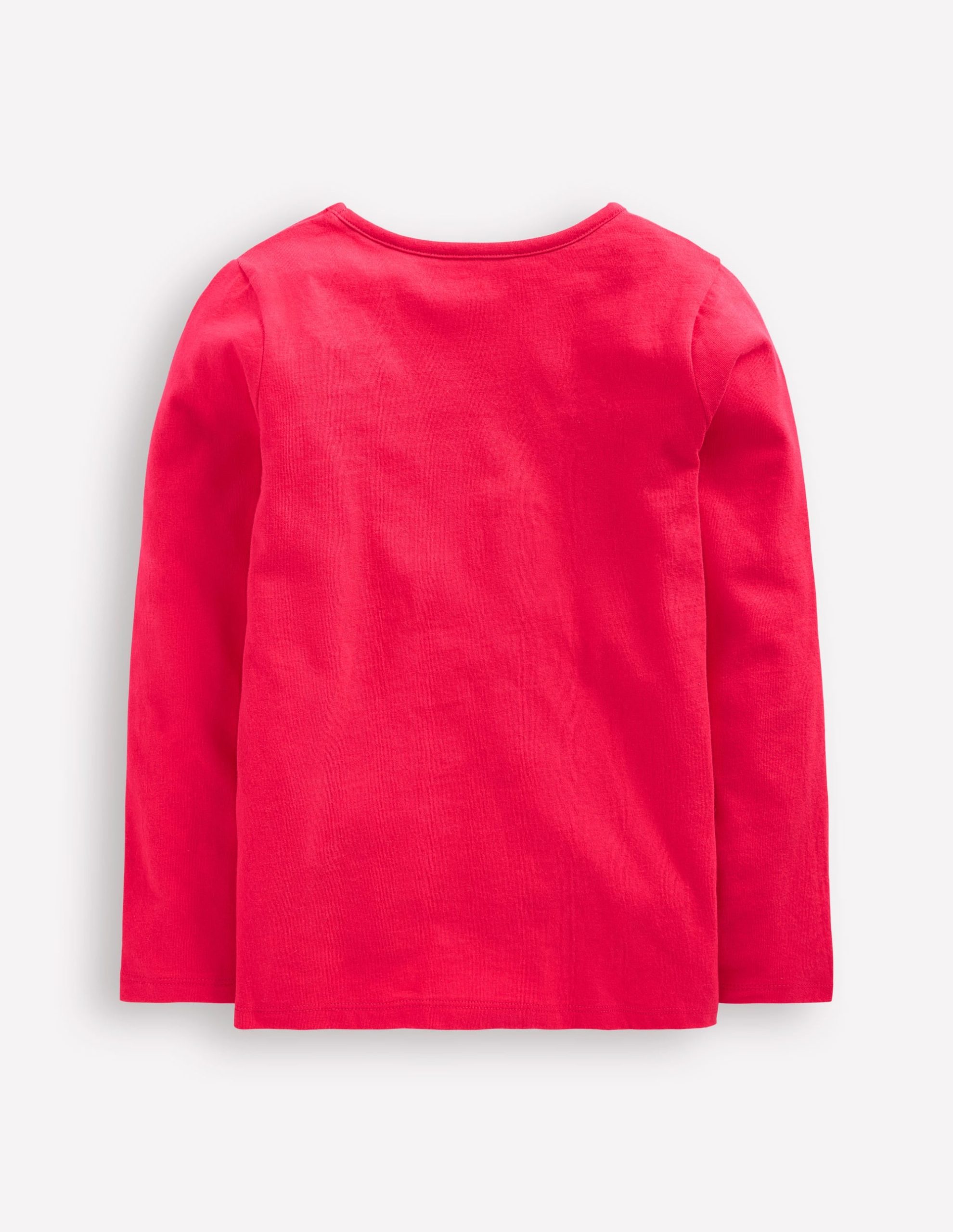 Appliqu?? Long Sleeve Top-Tickled Pink Dog - Image 5