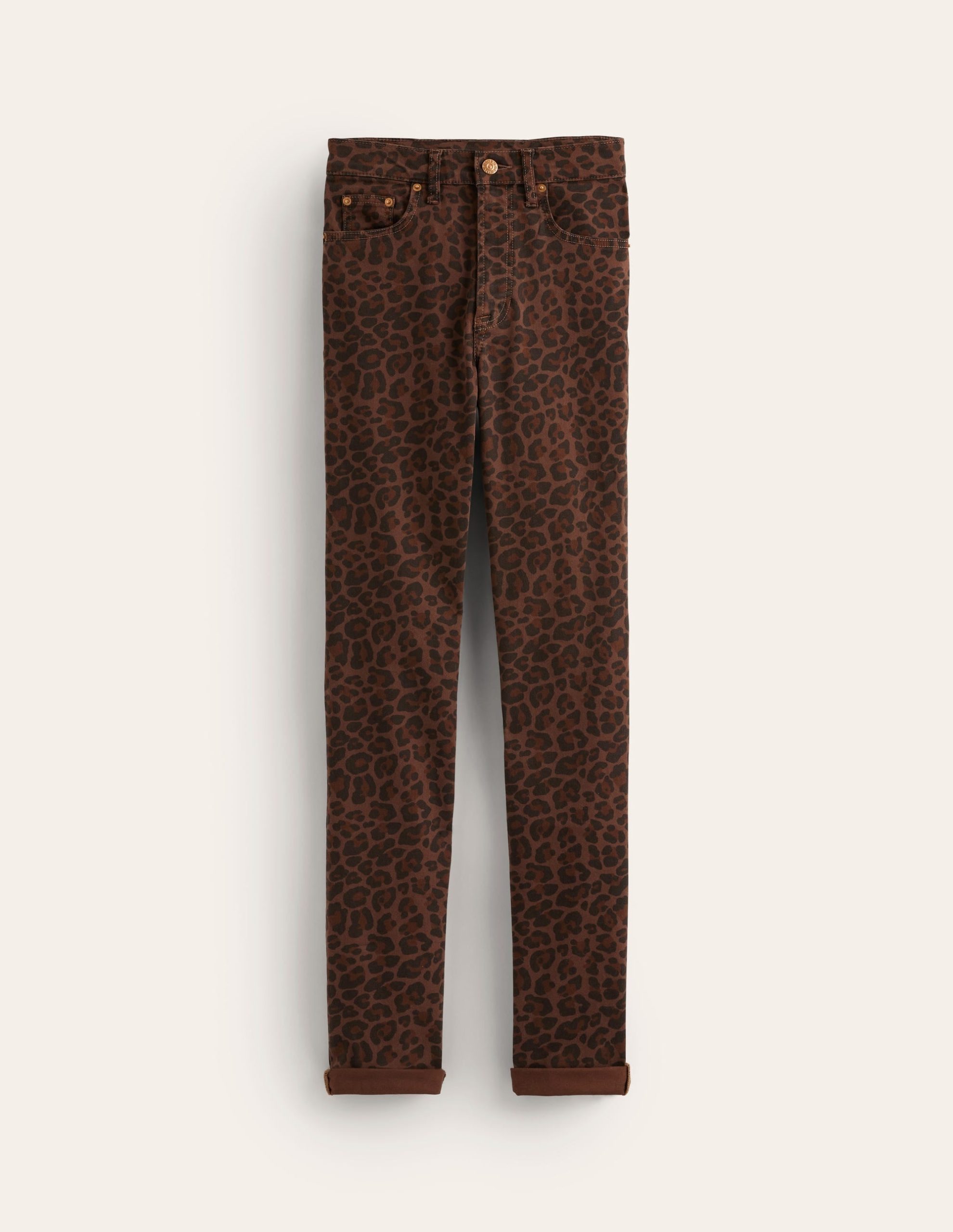 Girlfriend Jeans-Leopard - Image 5