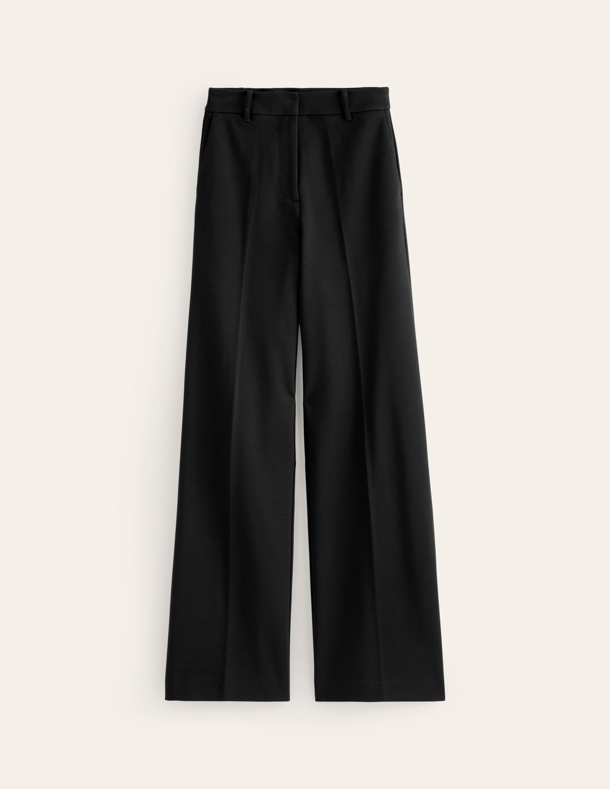 Westbourne Ponte Trousers-Black - Image 5