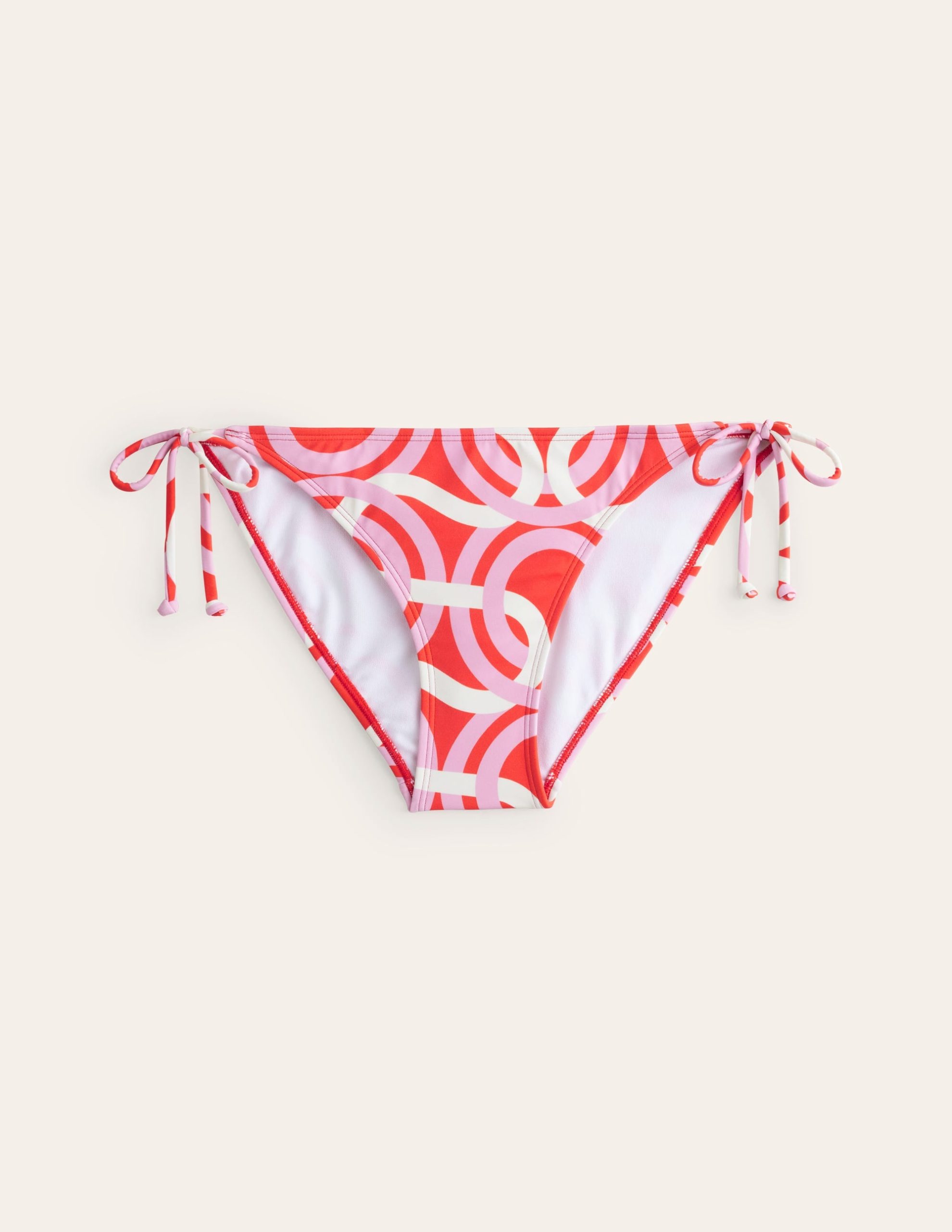 Symi String Bikini Bottoms-Fiesta. Geo Whirl - Image 5