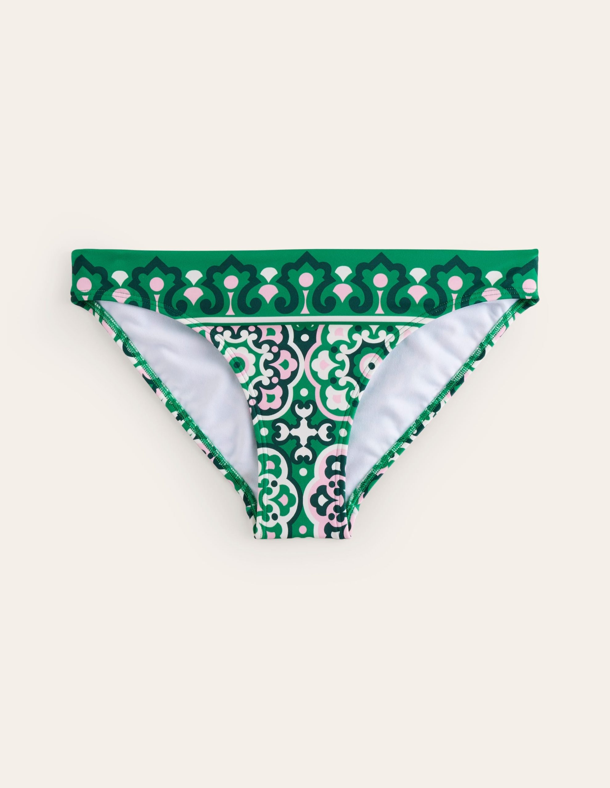Classic Bikini Bottoms-Green. Artisian Geo - Image 5
