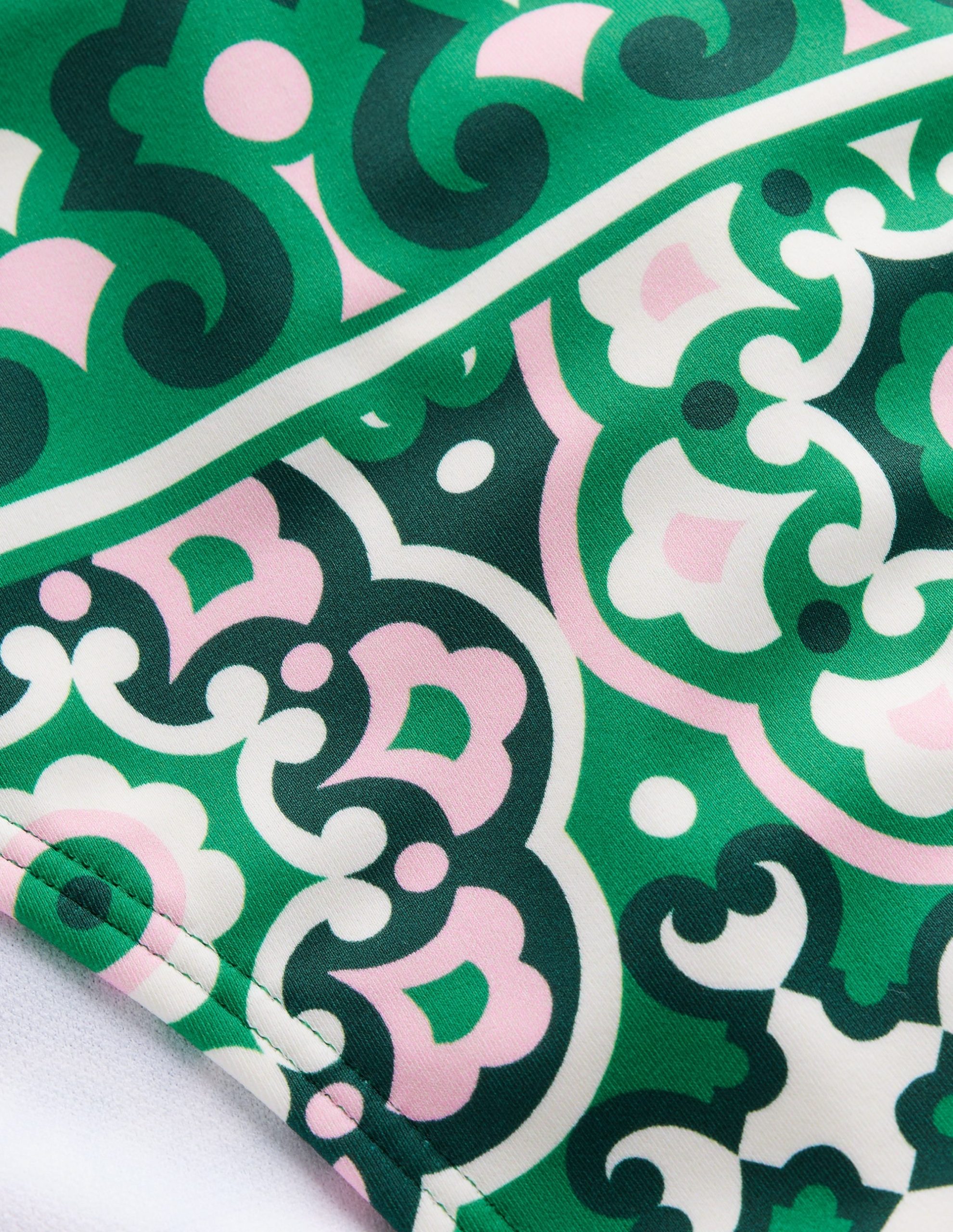 Classic Bikini Bottoms-Green. Artisian Geo - Image 6