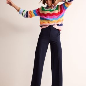 Westbourne Ponte Pants-Navy