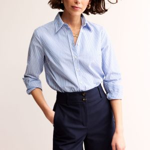 Westbourne Sateen Shorts-Navy