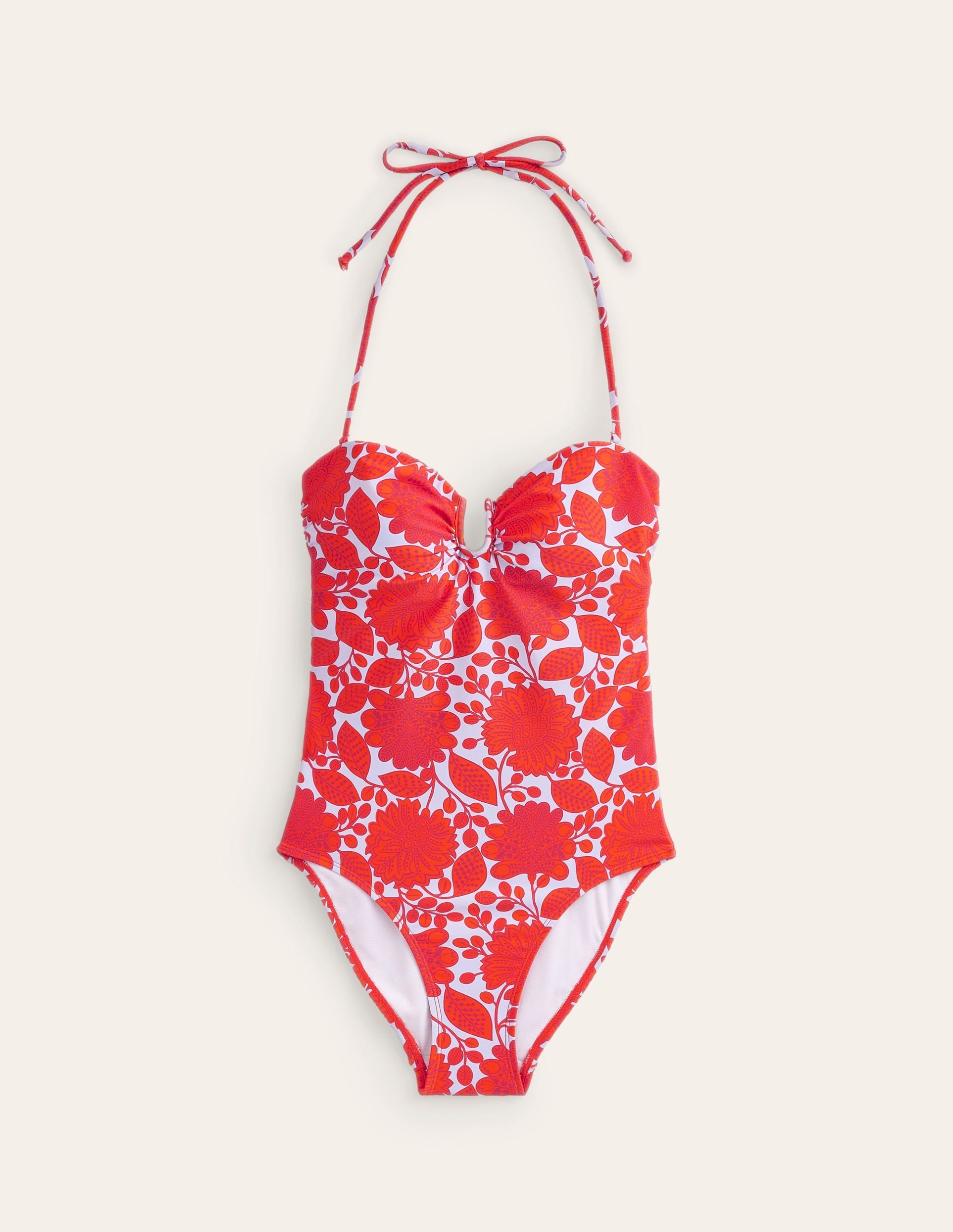 U bar Swimsuit-Fire Cracker. Gardenia Swirl - Image 5