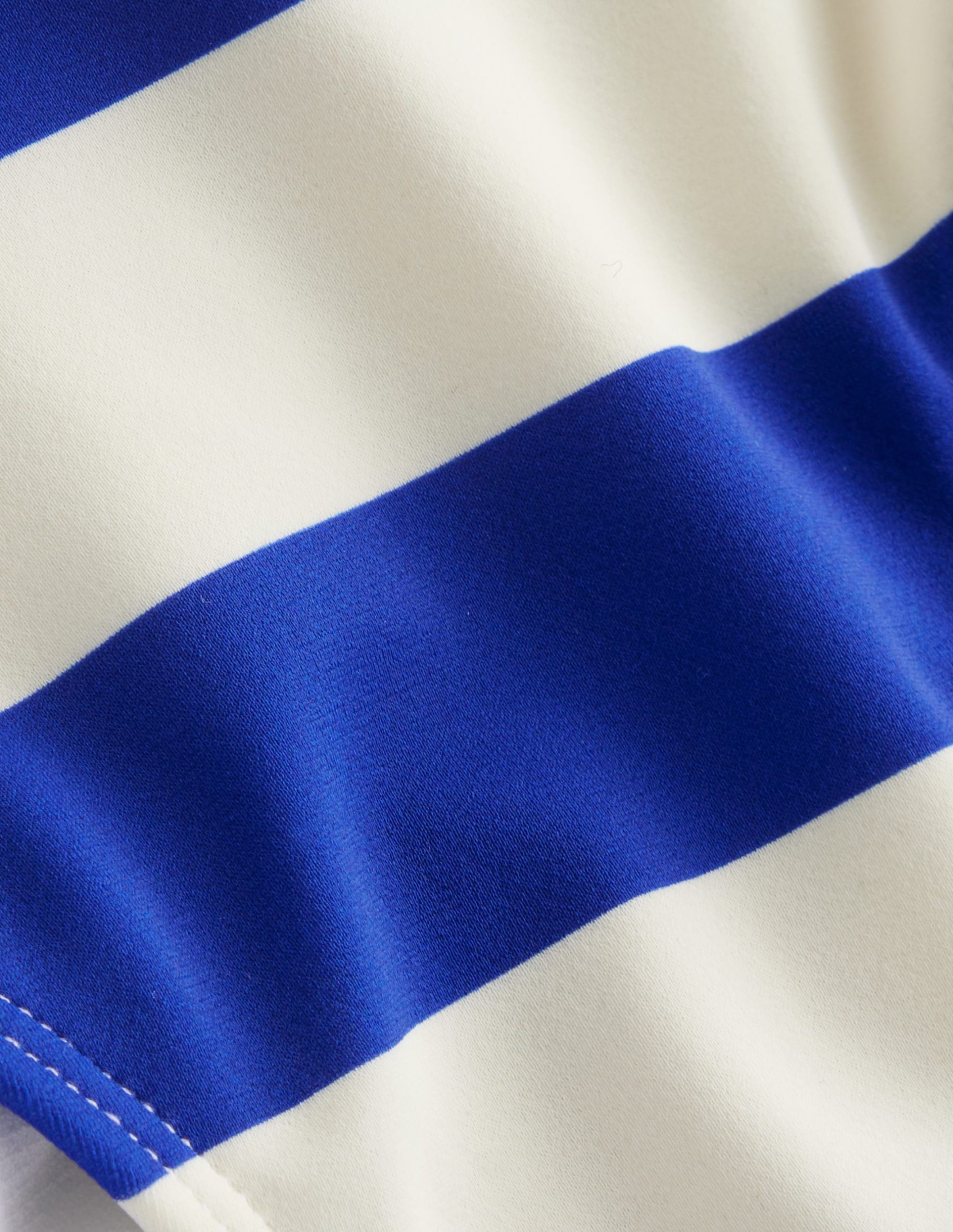 Resin Buckle Bikini Bottoms-Blue/ Ivory Stripe - Image 6