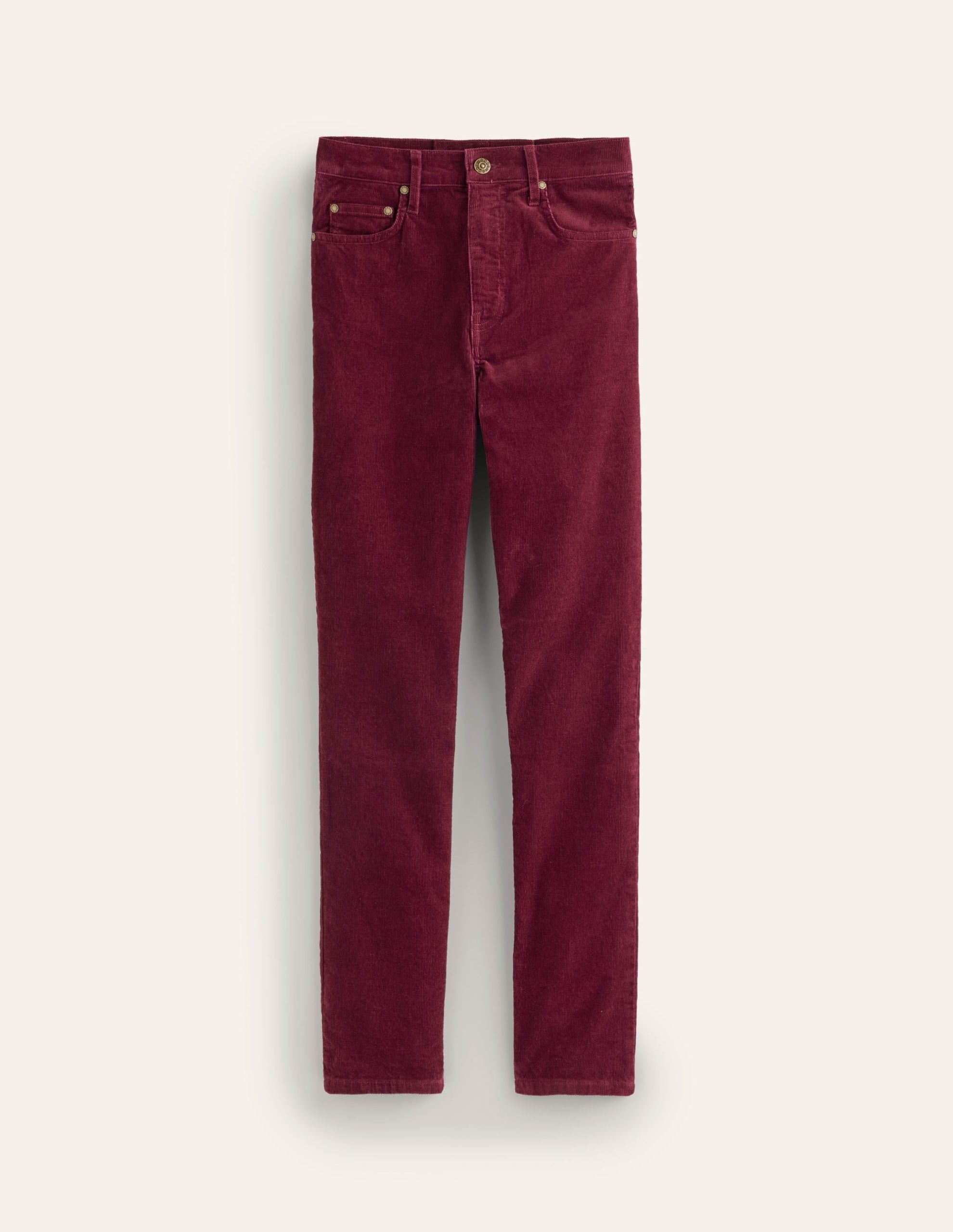5 Pocket Cord Slim Jeans-Deep Wisteria - Image 5