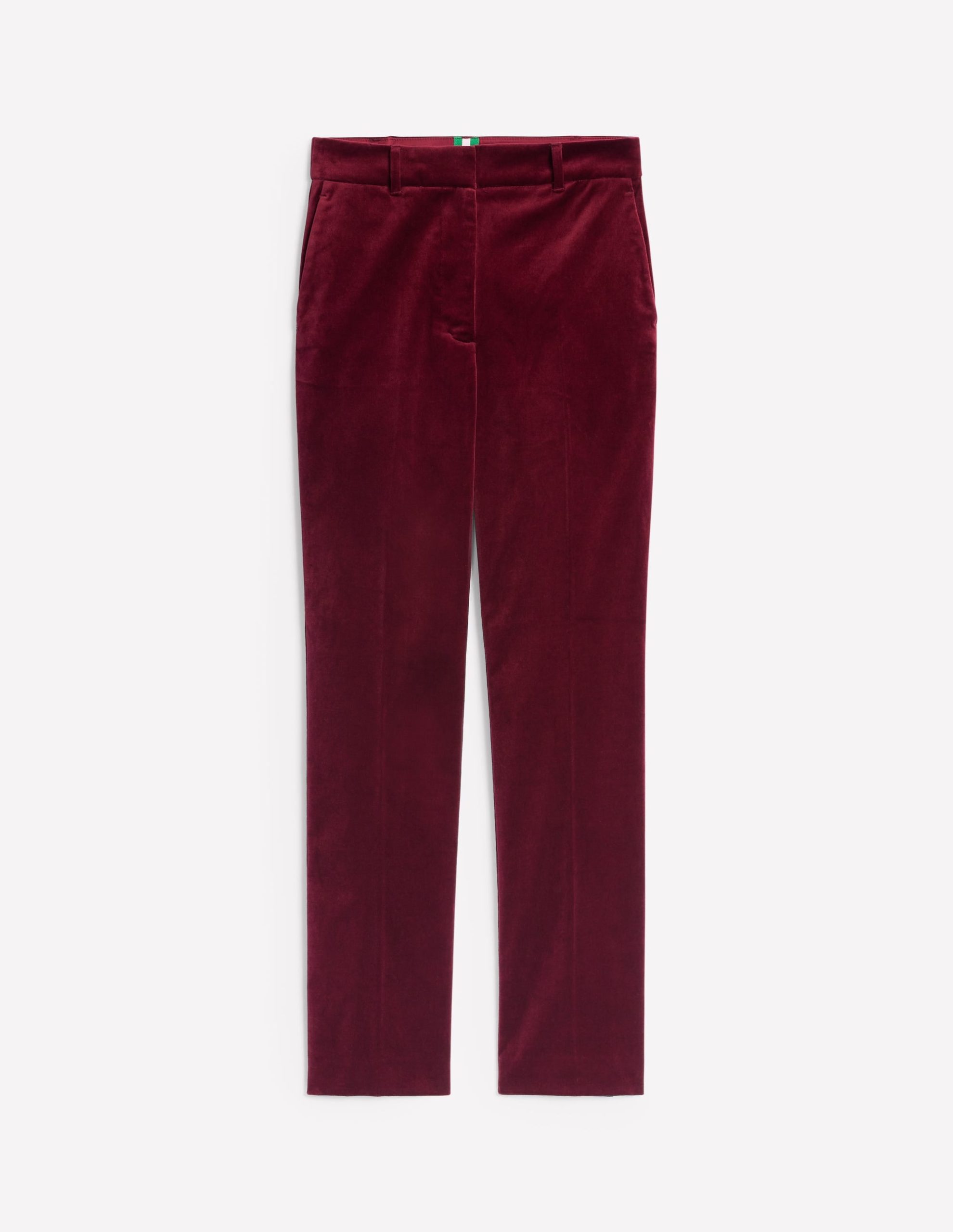 Kew Velvet Pants-Cabernet - Image 6