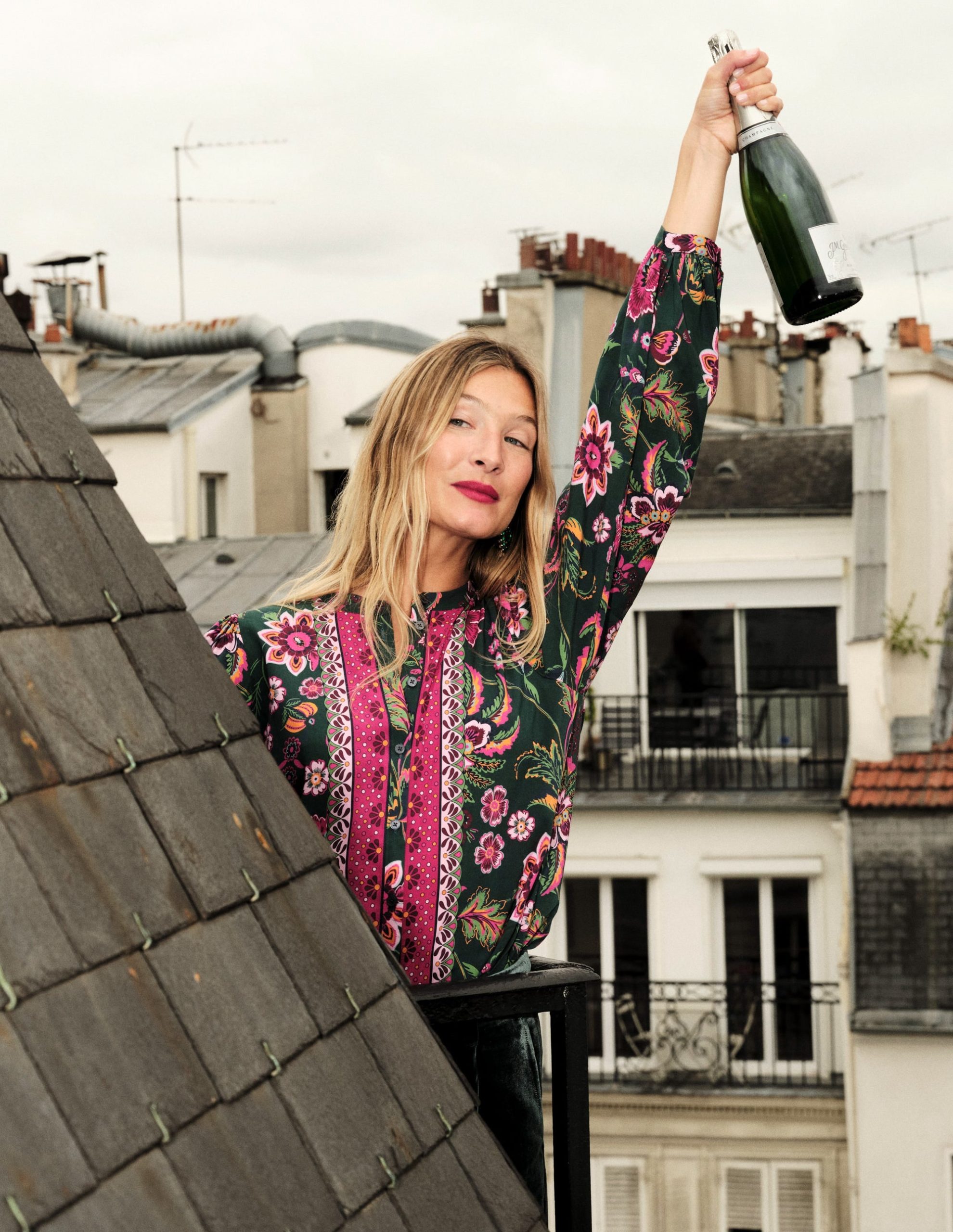 Theodora Blouse-Multi. Blossom Flourish - Image 5