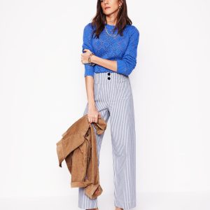 Primrose Patch Pocket Pants-Ticking Stripe