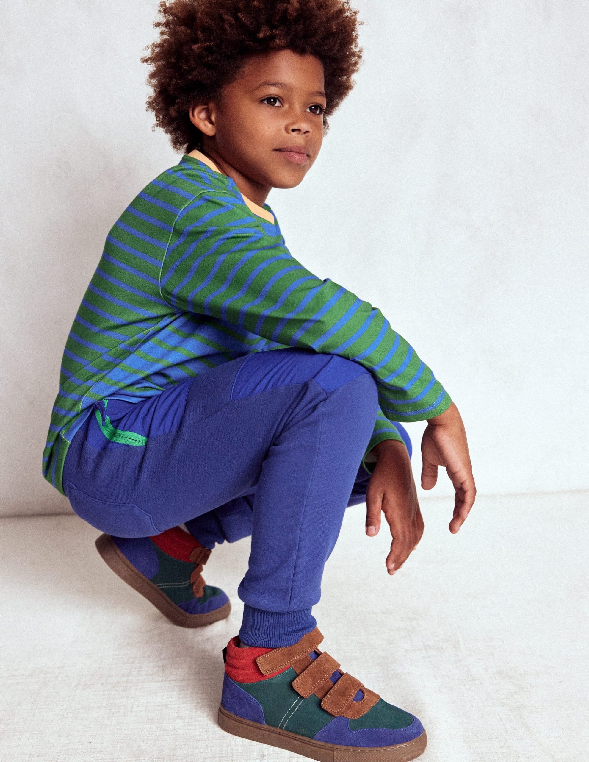 Warrior Knee Joggers-Medieval Blue - Image 3