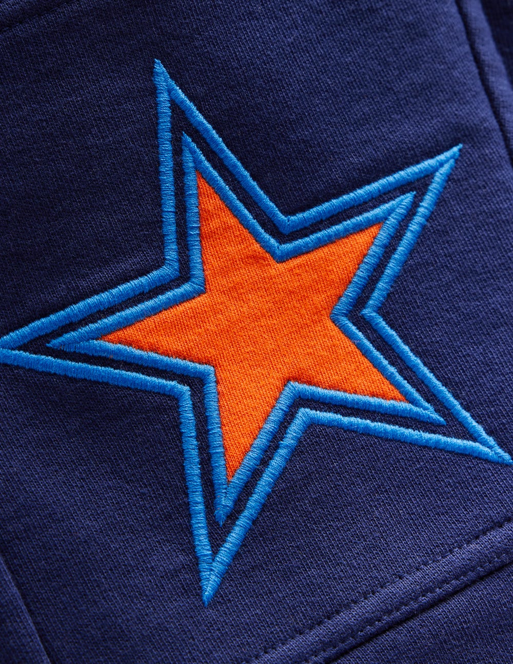 Warrior Knee Joggers-Navy Star Knee - Image 3