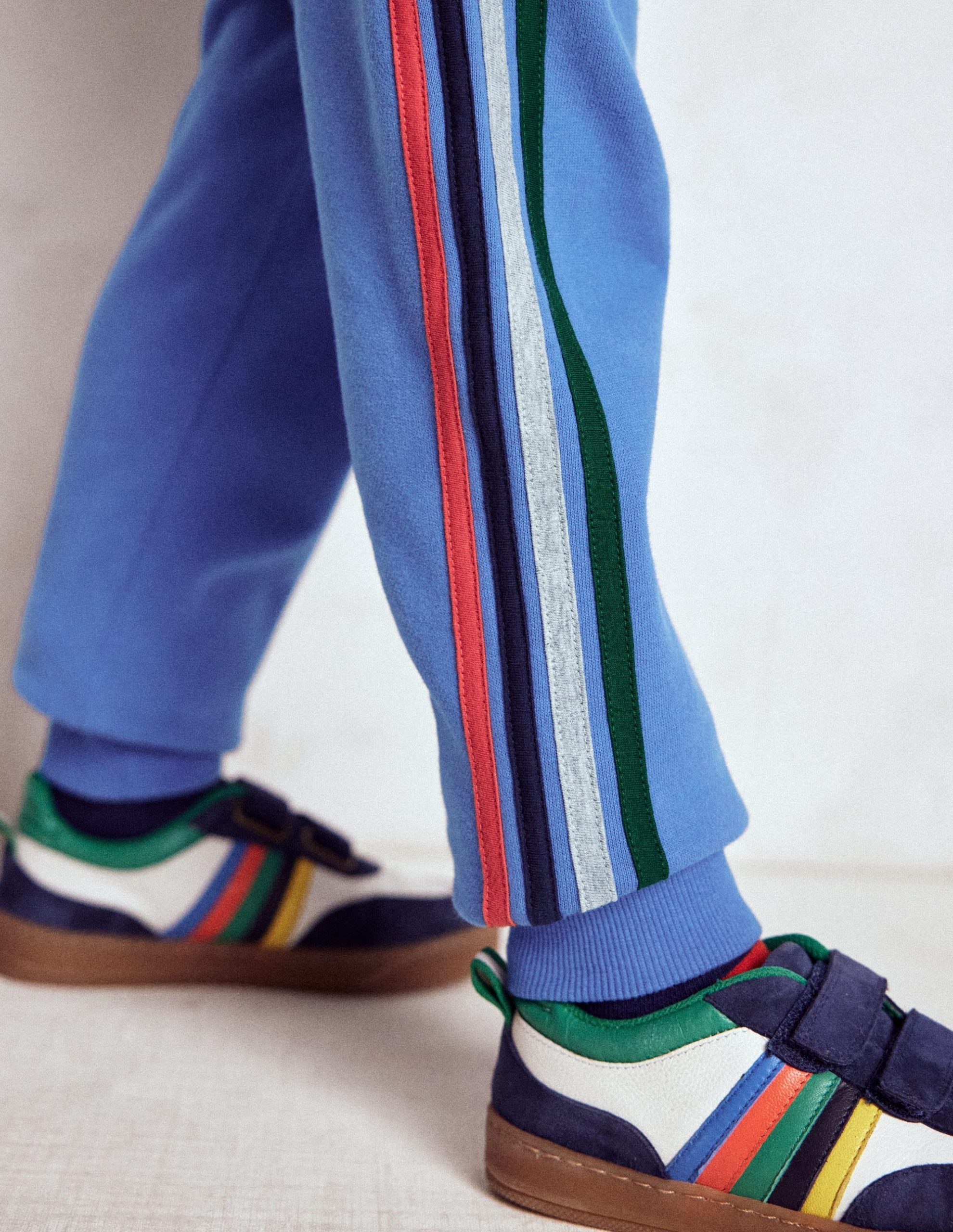 Rainbow Stripe Sweatpants-Blue River - Image 2