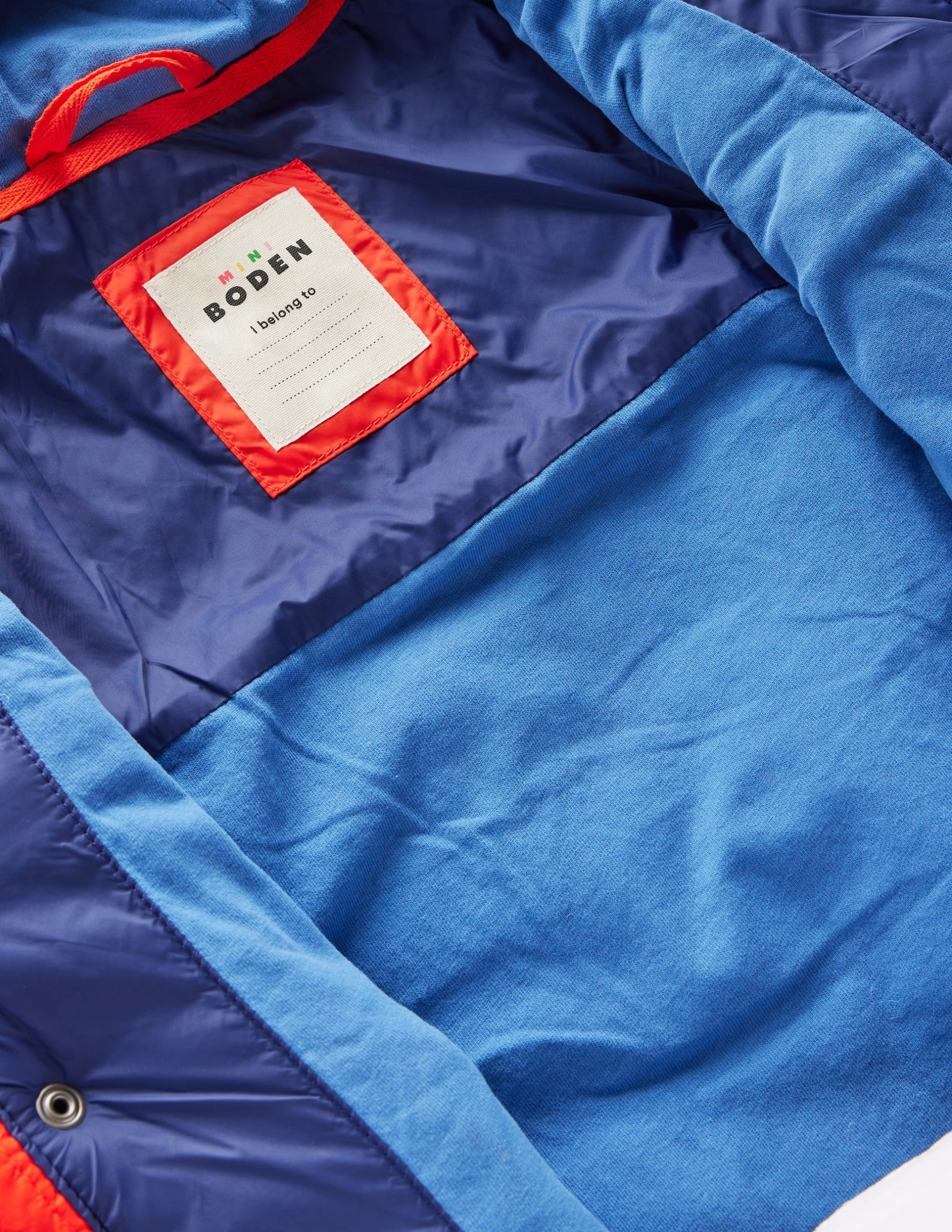 Quilted Borg Jacket-Dark Colourblock - Image 6