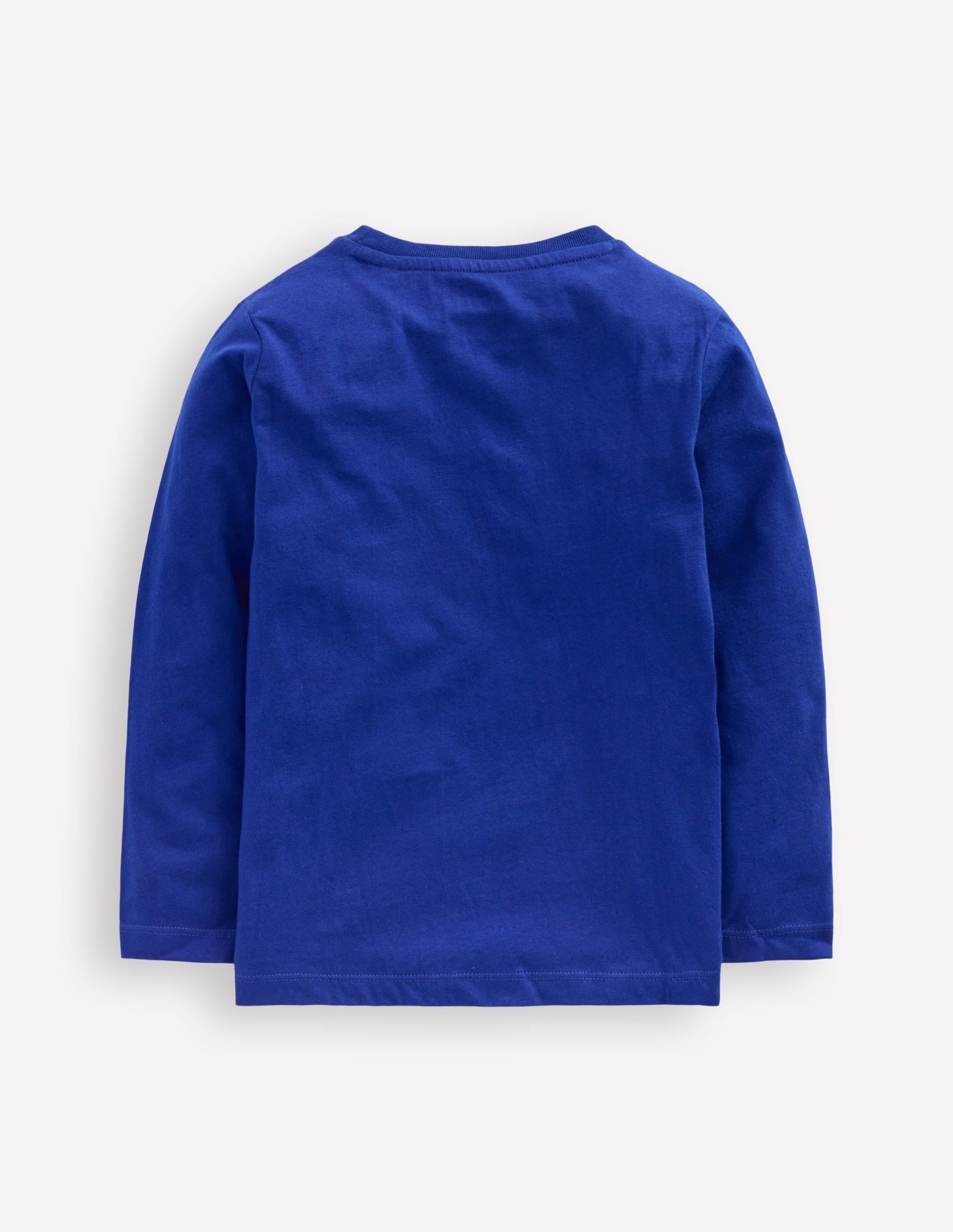 Longsleeve Superstitch T-shirt-Sapphire Blue Mammoth - Image 2