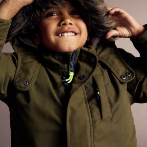 Waterproof Parka-Woodland Green