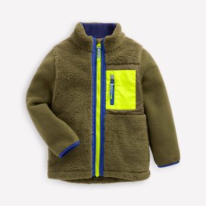 Cosy Windproof Fleece-Winter Moss