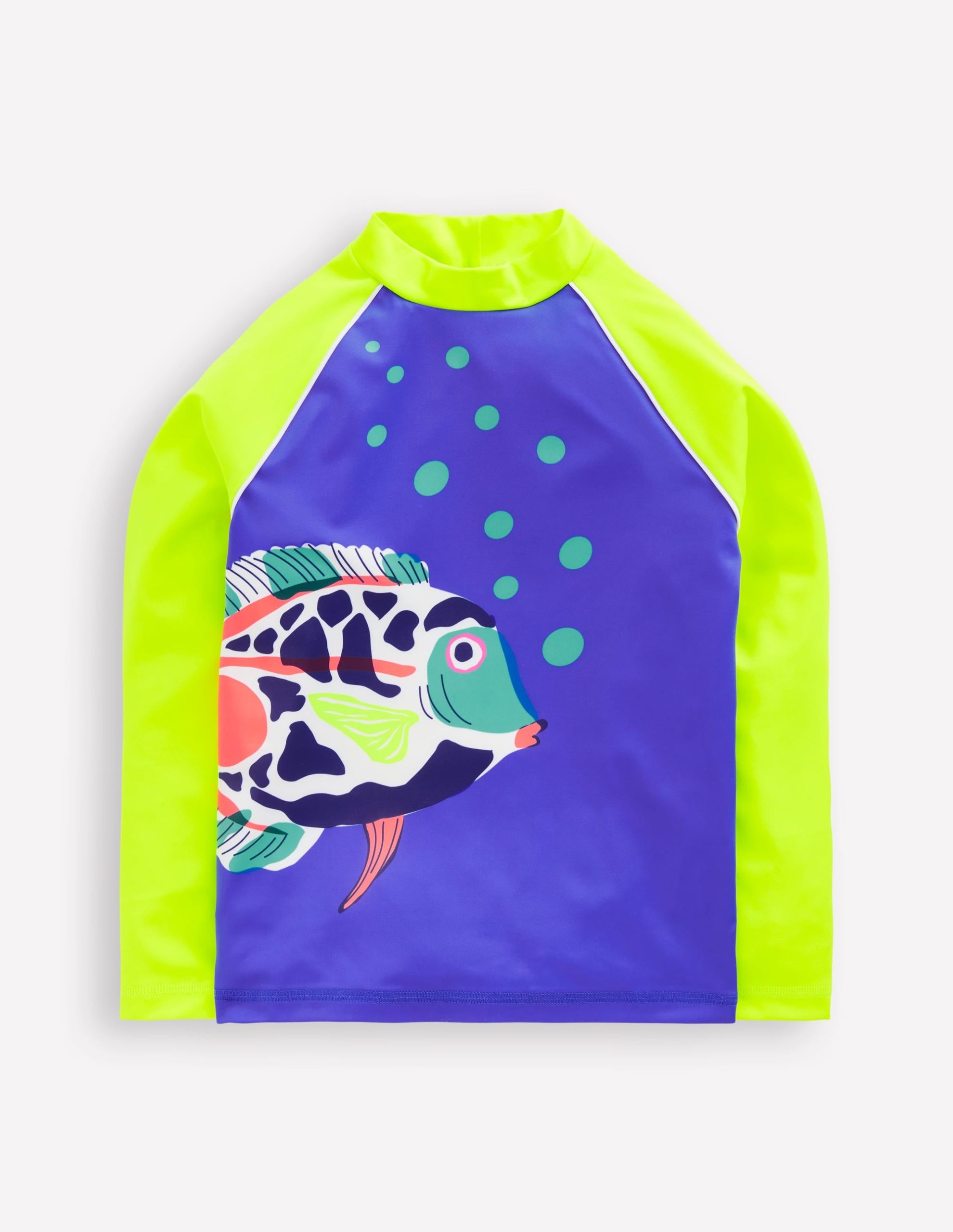 Logo Rash Vest-Blue Heron Fish - Image 2
