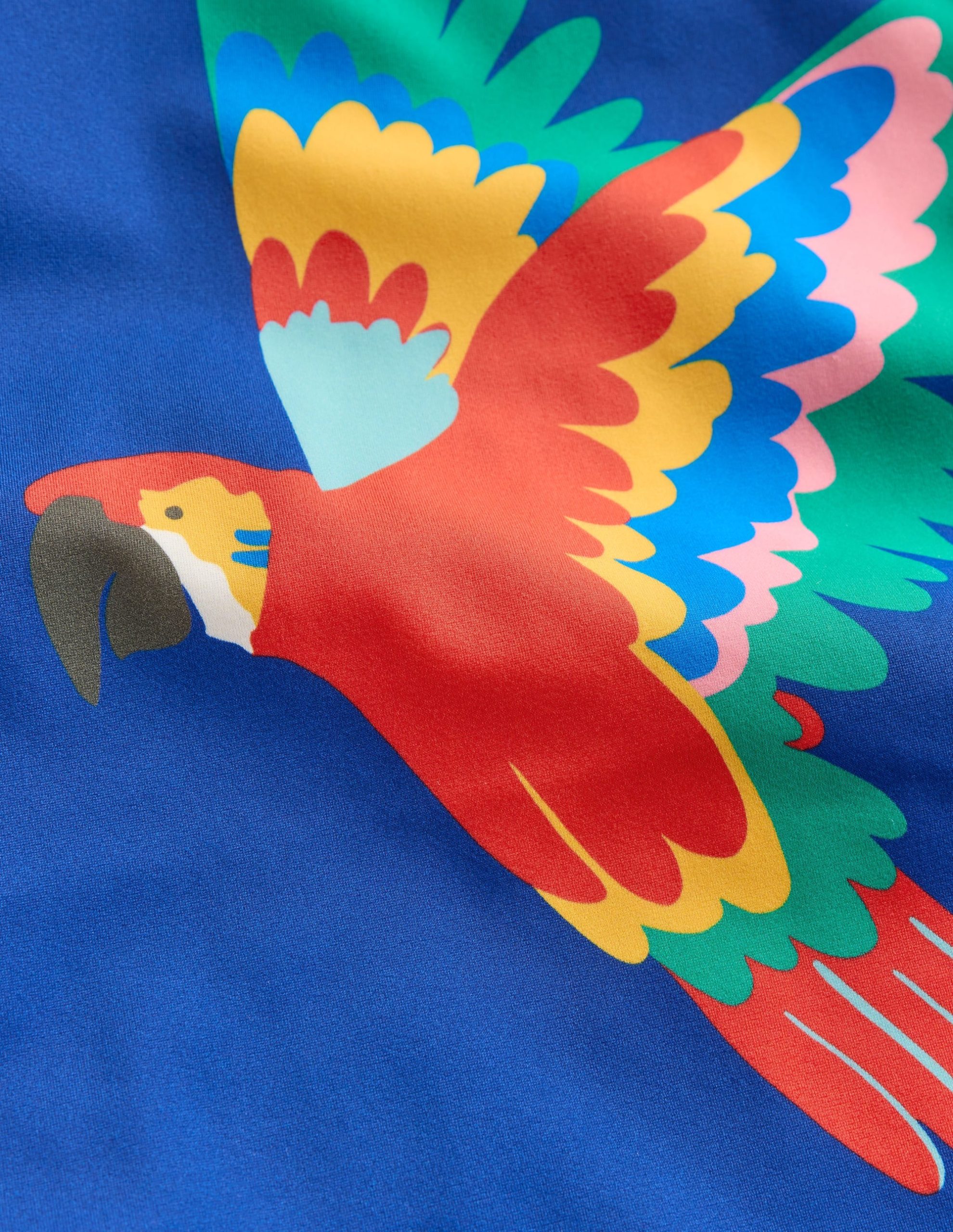Logo Rash Vest-Multi Rainbow Parrot - Image 4