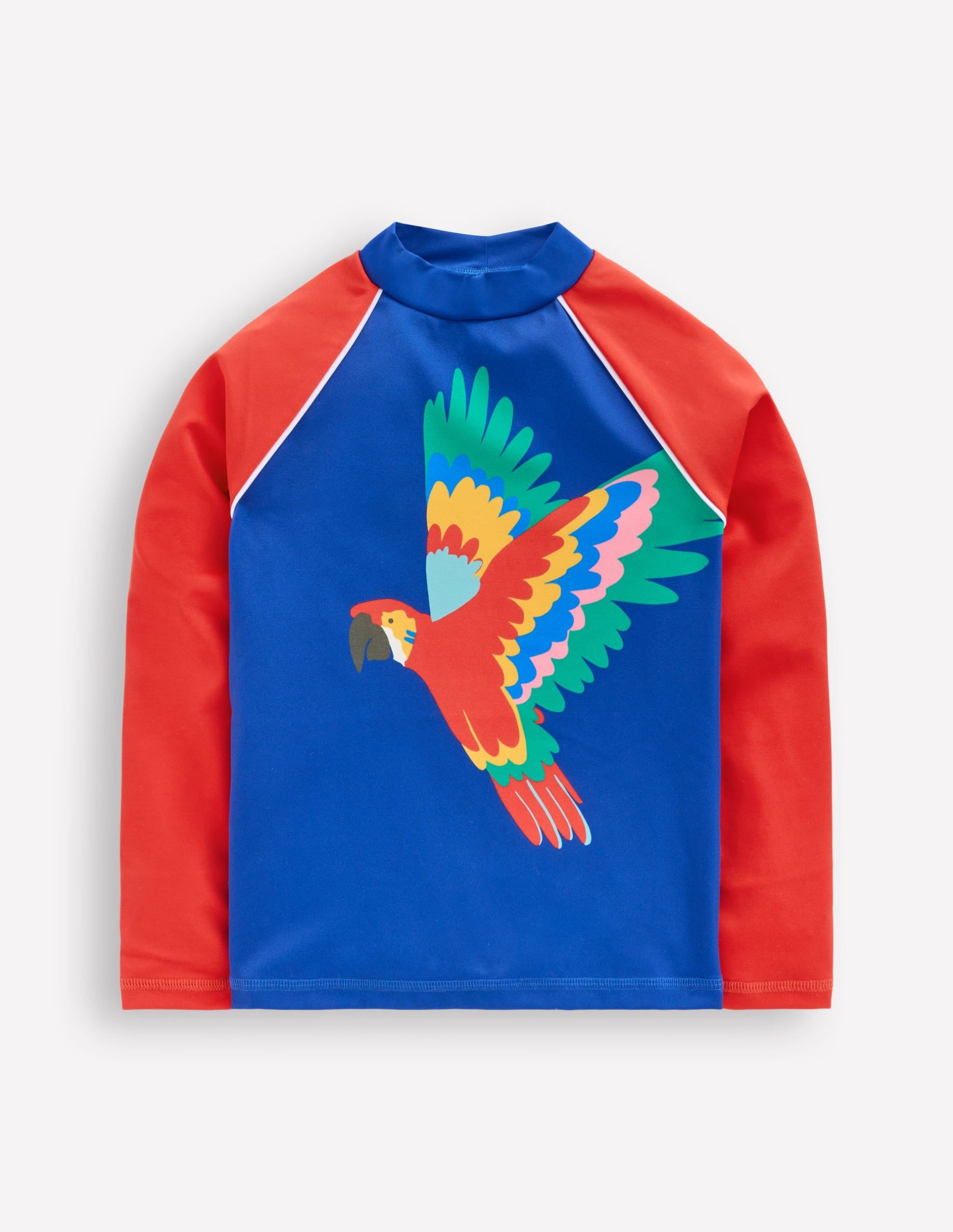 Logo Rash Vest-Multi Rainbow Parrot - Image 2