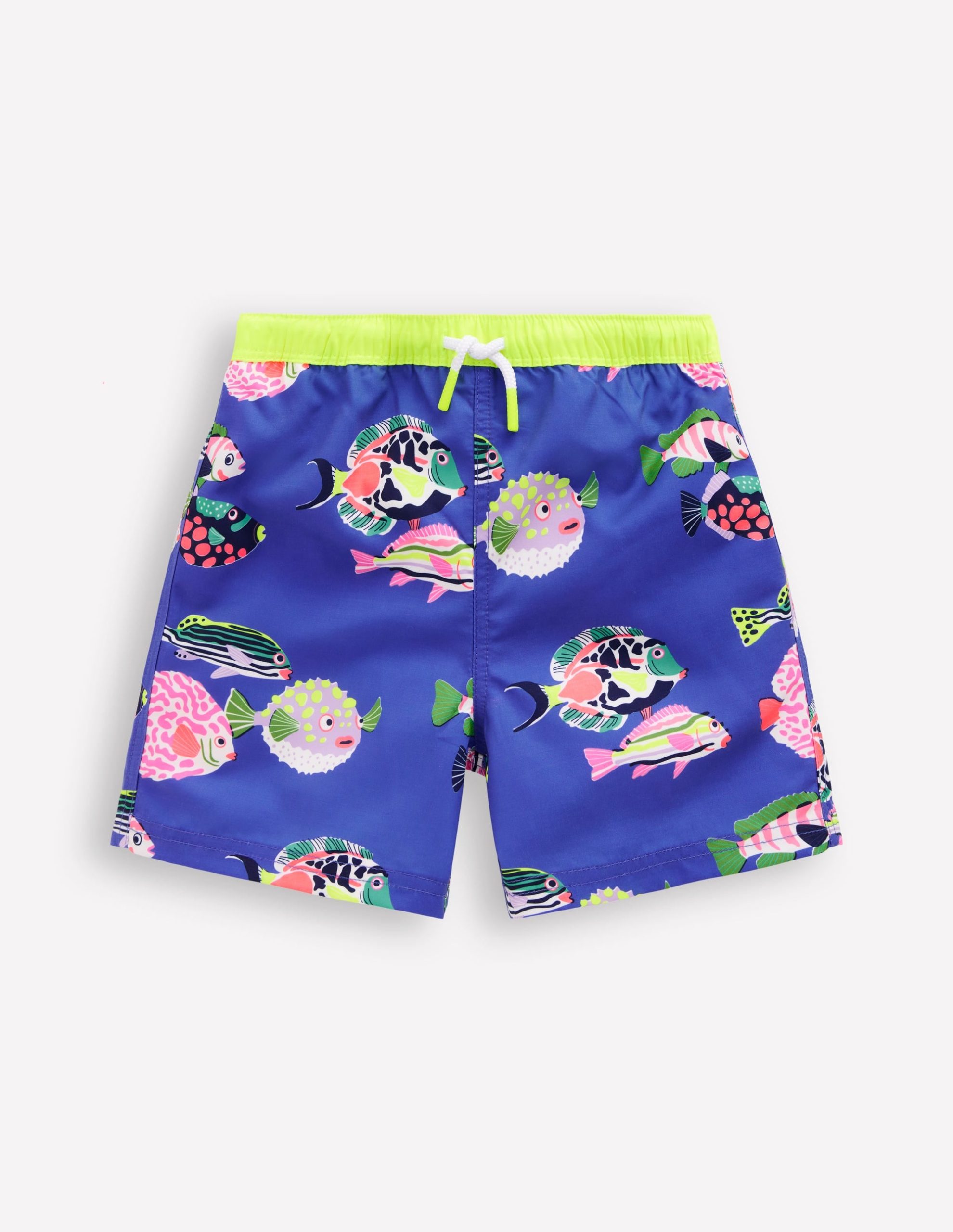 Swim Shorts-Blue Heron Fish - Image 2