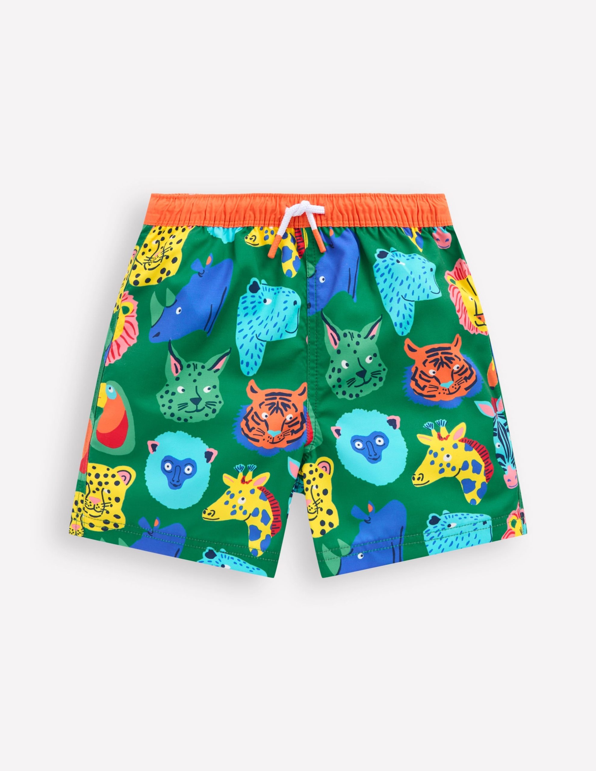 Swim Shorts-Multi Animal Faces - Image 2
