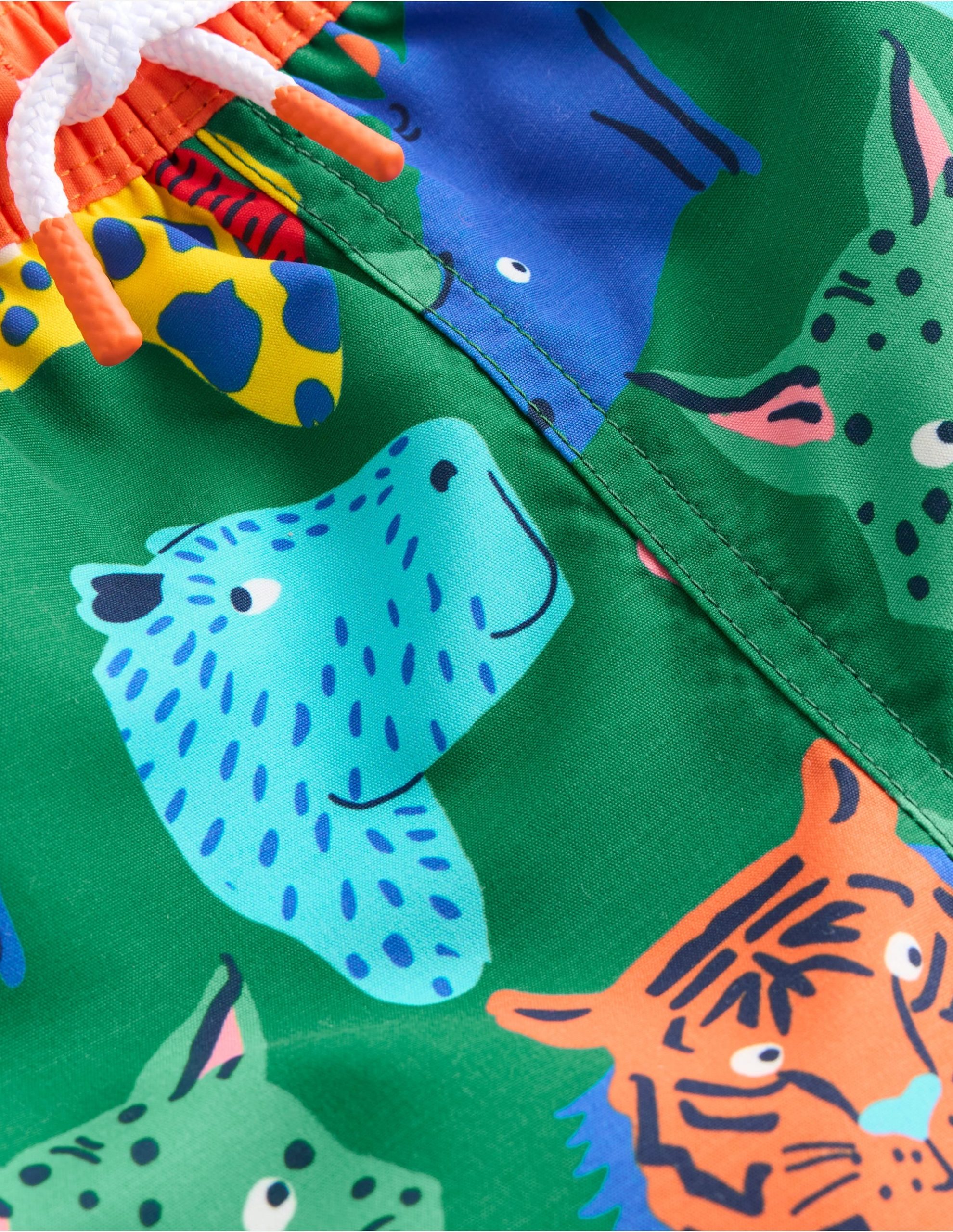 Swim Shorts-Multi Animal Faces - Image 4