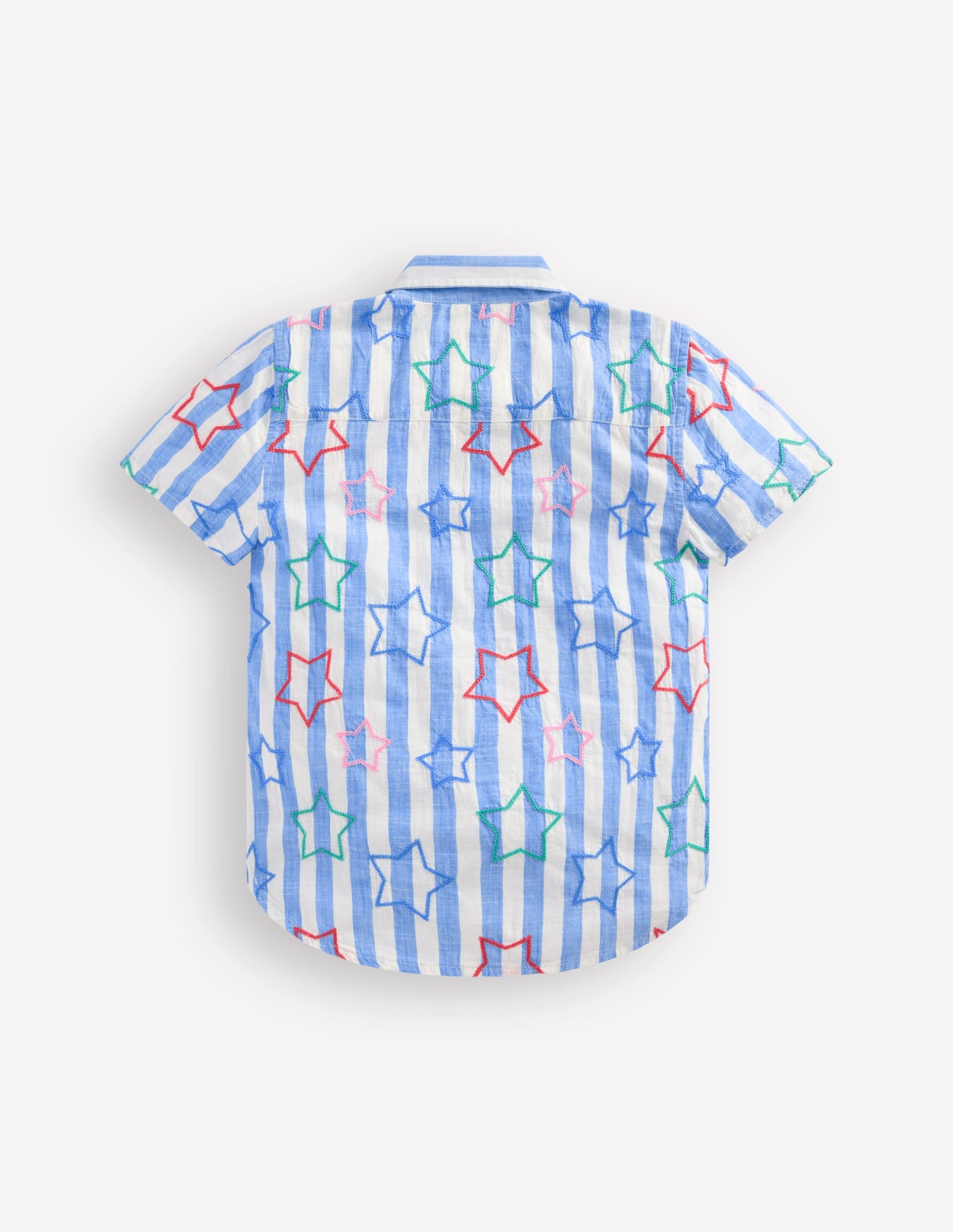 Fun Cotton Shirt-Starry Stripe - Image 7