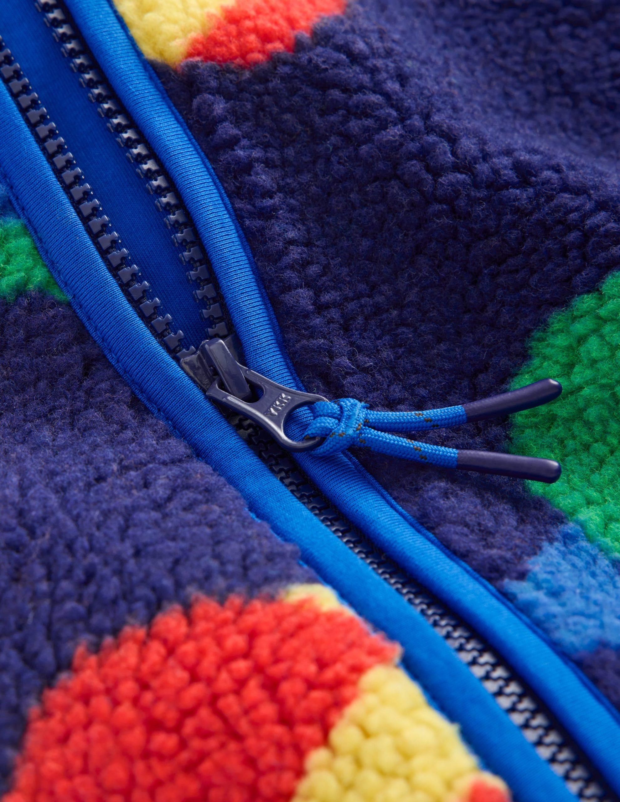 Cosy Borg Jacket-Twilight Blue Planets - Image 3