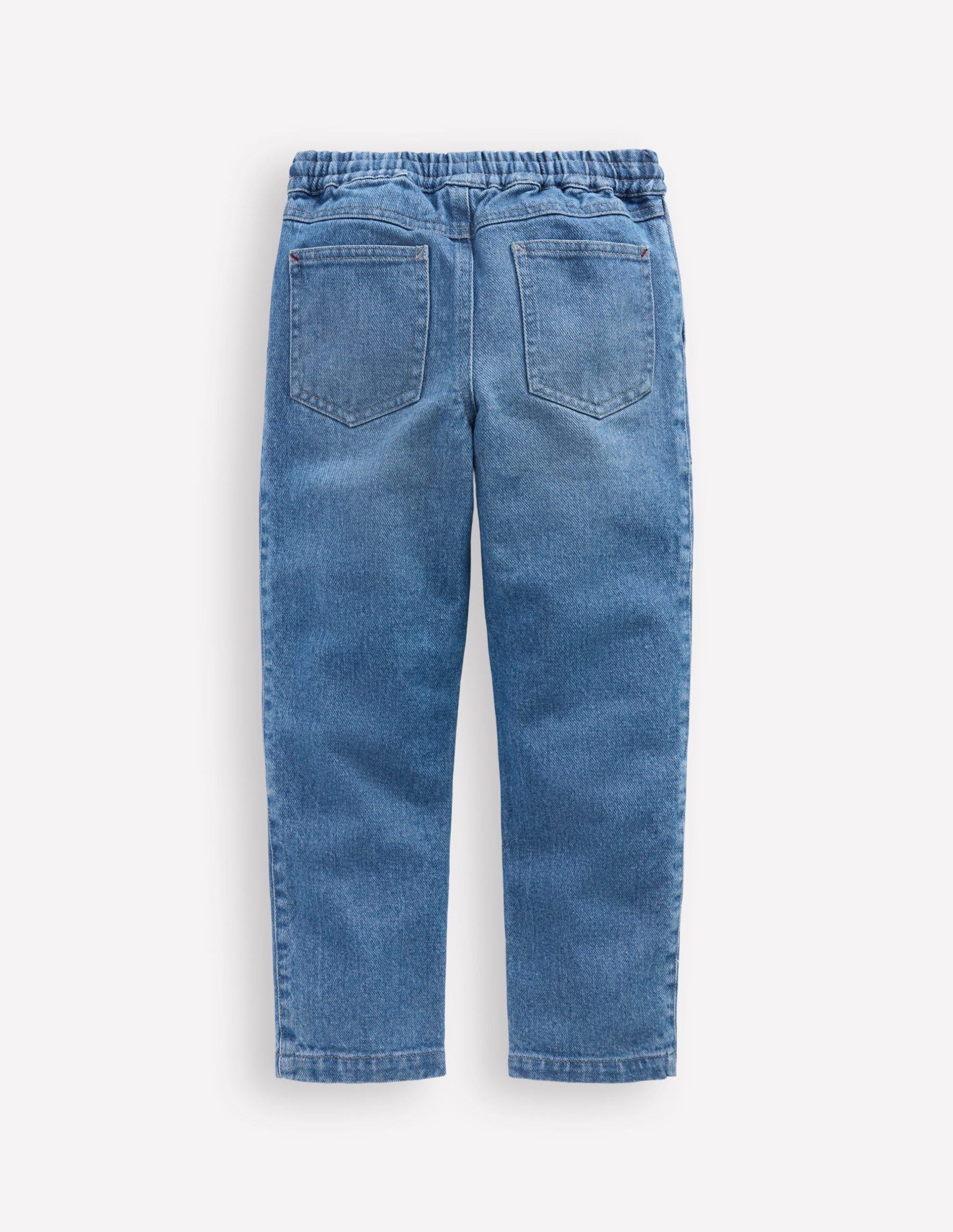 Warrior Knee Jeans-Mid Blue Wash - Image 3