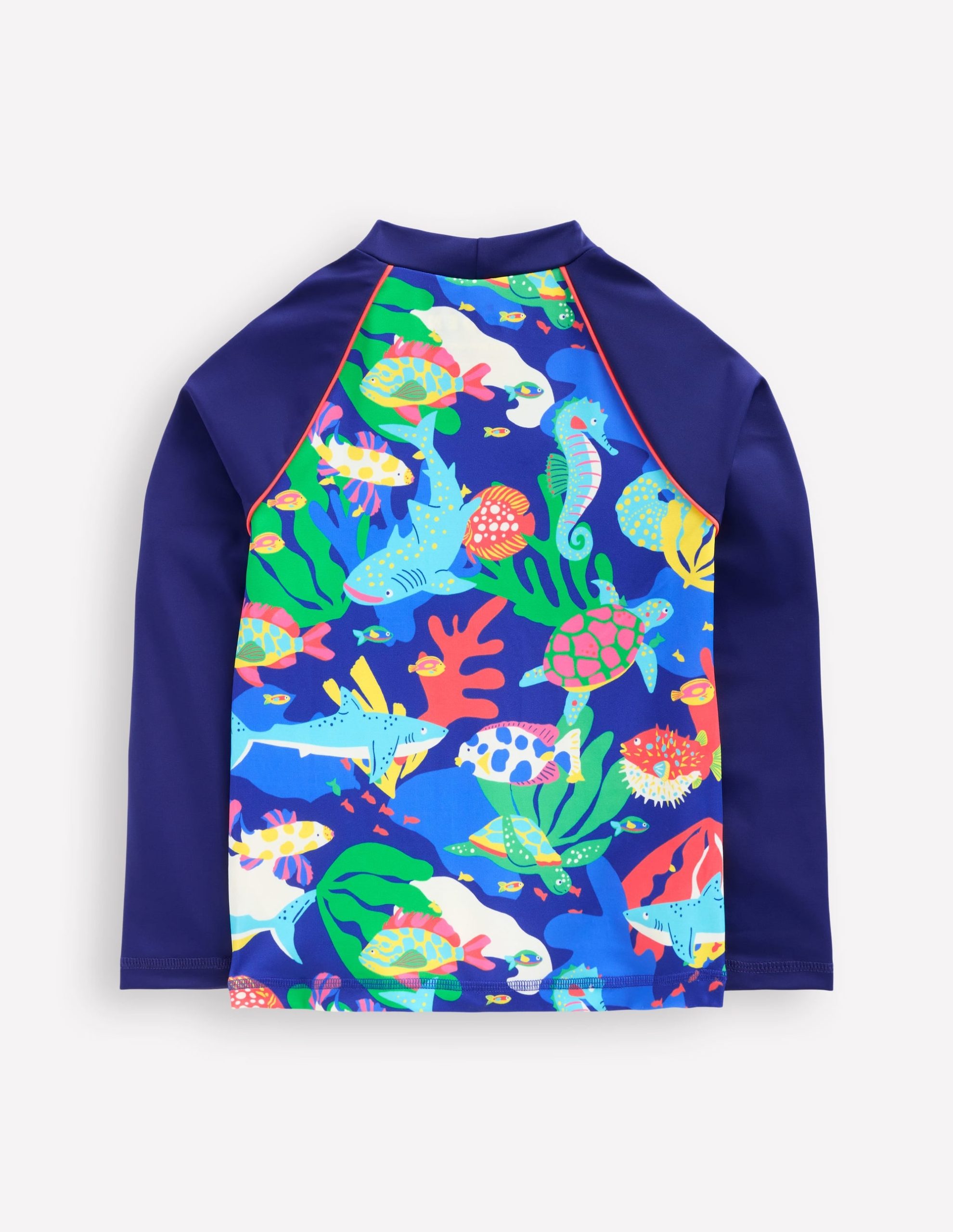 Logo Rash Vest-Multi Coral Reef - Image 2