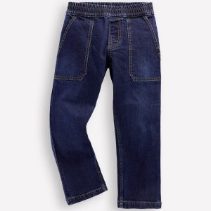 Pull-On Jeans-Dark Wash