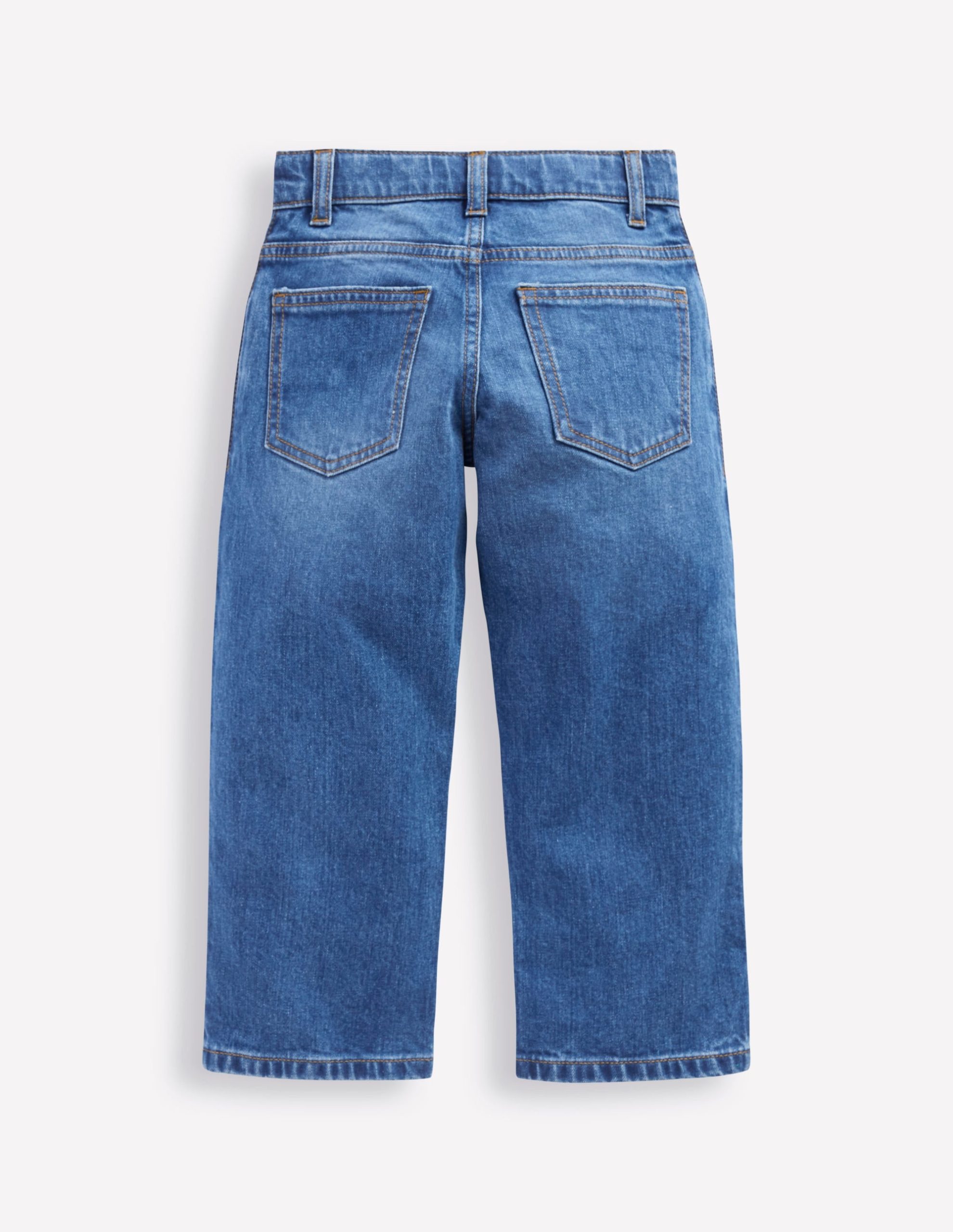 Everyday Straight Jeans-Mid Wash - Image 2
