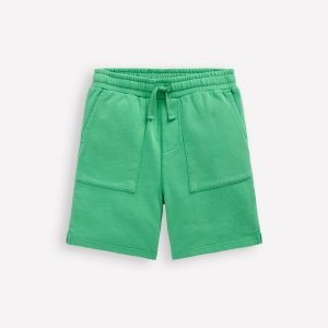 Garment Dye Shorts-Green Spruce