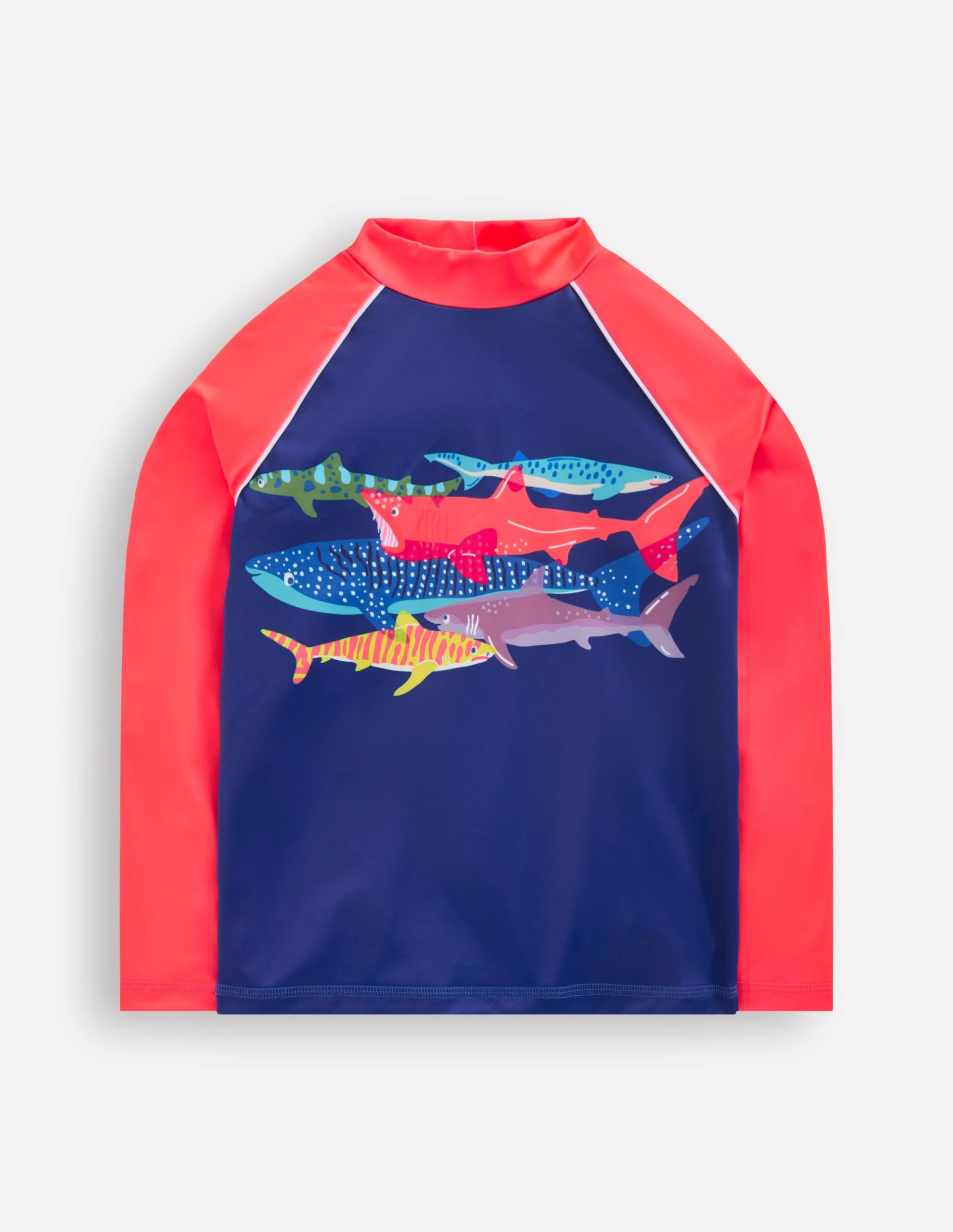 Logo Rash Vest-Riso Shark - Image 2