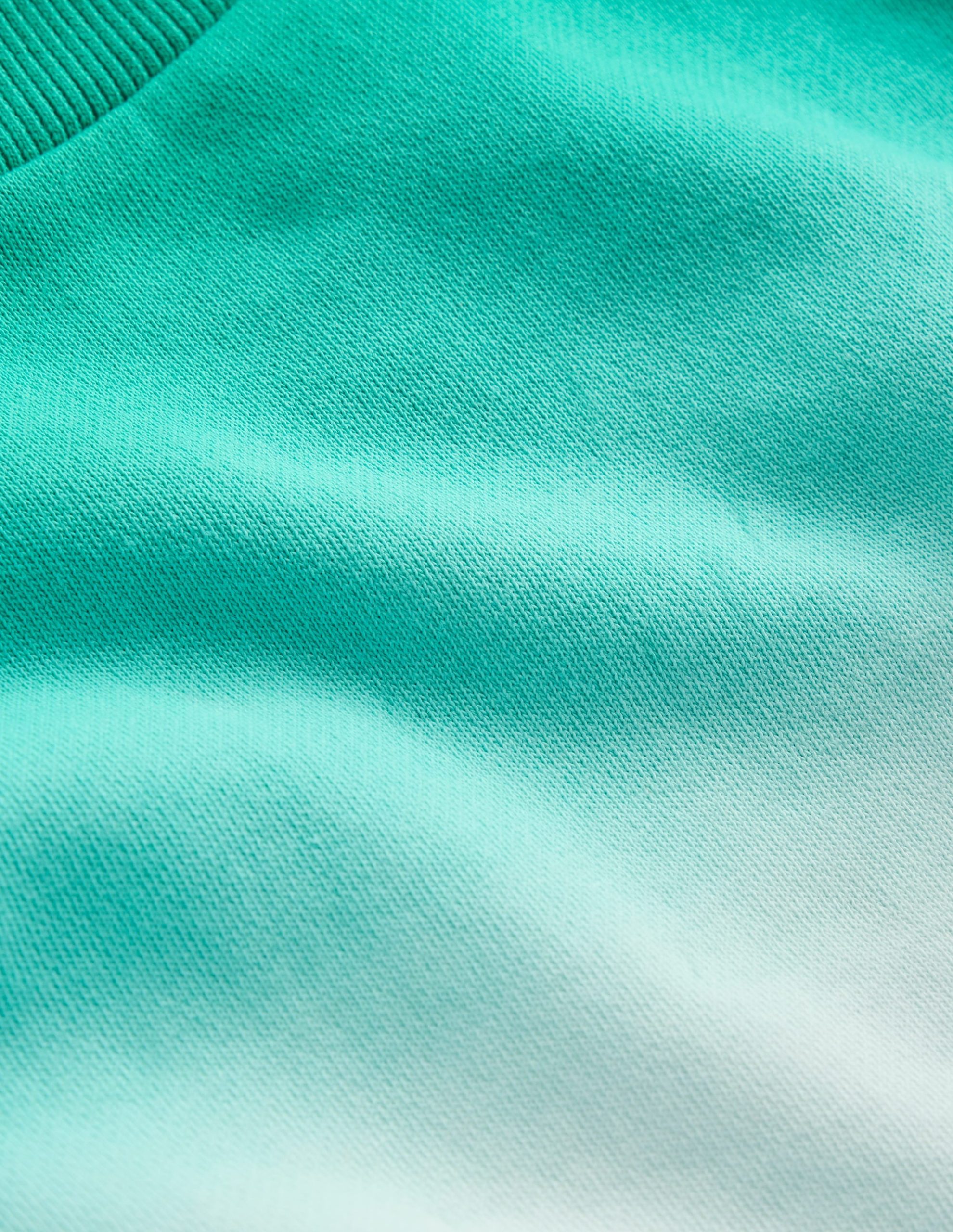 Tie Dye Sweatshirt-Bright Blue/ Aquamarine Blue - Image 3