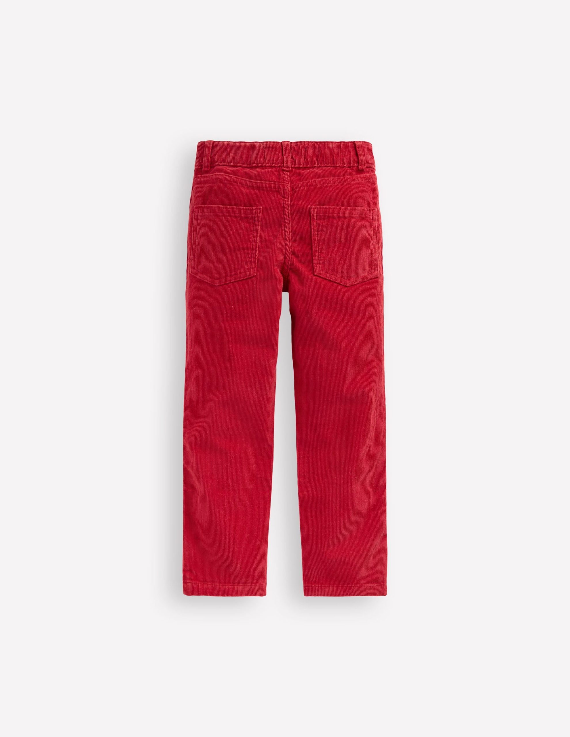 Classic Cord Pants-Carmine Red - Image 3