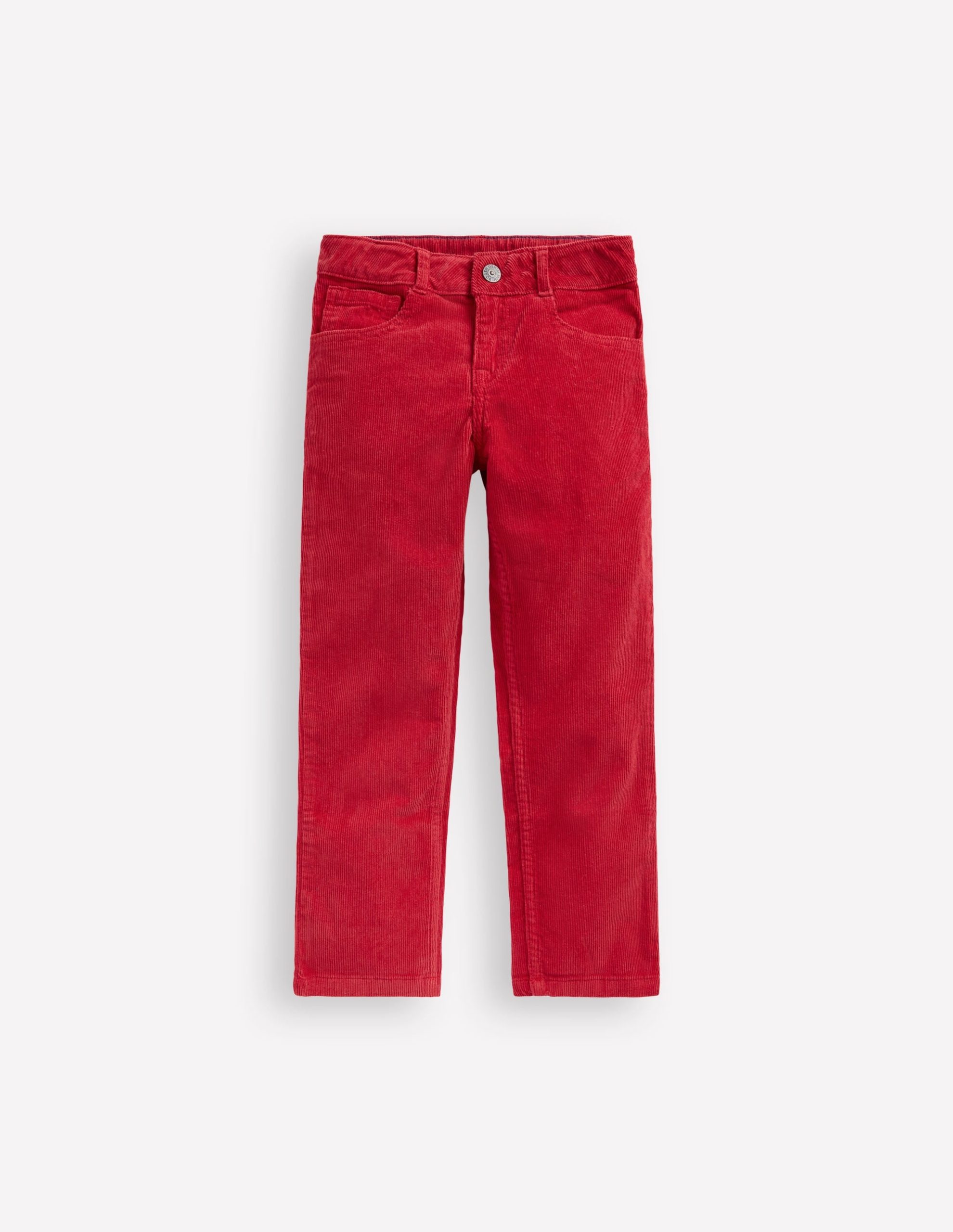 Classic Cord Pants-Carmine Red - Image 2