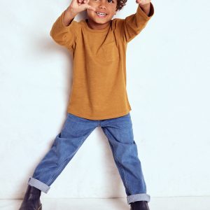 Everyday Long Sleeve T-Shirt-Toffee Brown