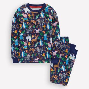 Snug Long John Pajamas-Medieval Christmas party