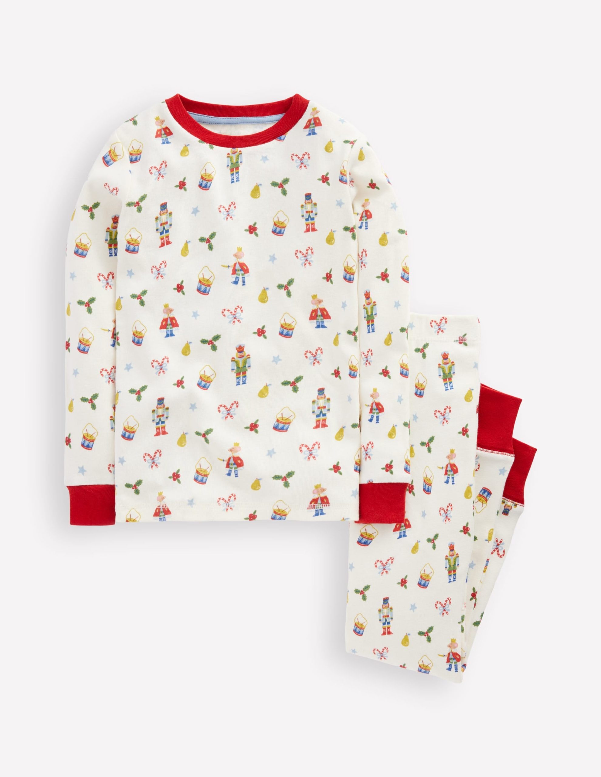 Snug Long John Pajamas-Nutcracker