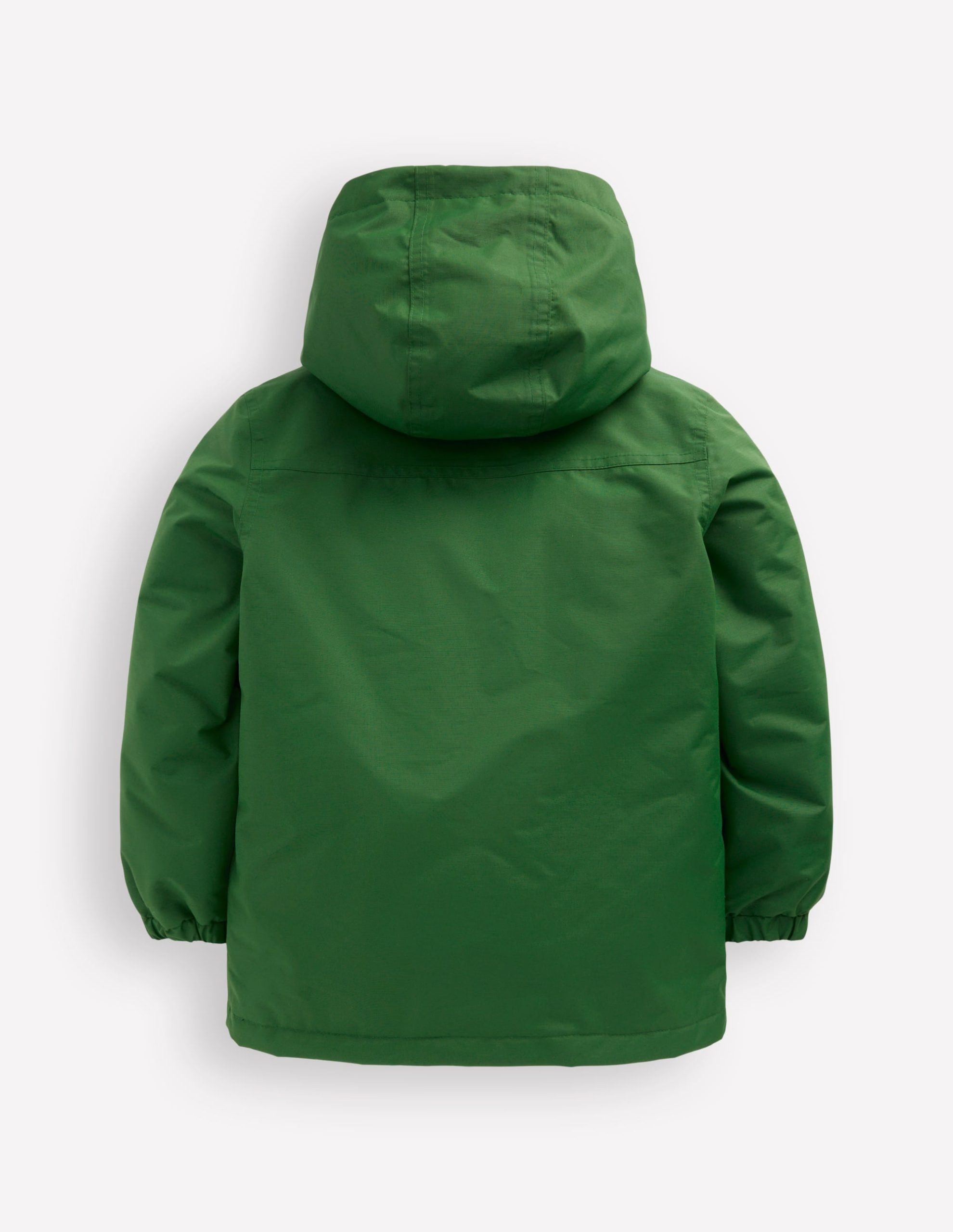 4-in-1 Waterproof Coat-Blue/Green Colourblock - Image 3